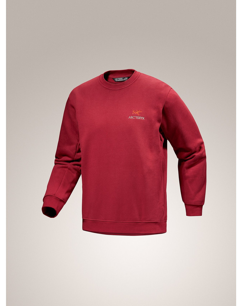 Emblem Fleece Crew Neck Pullover 8