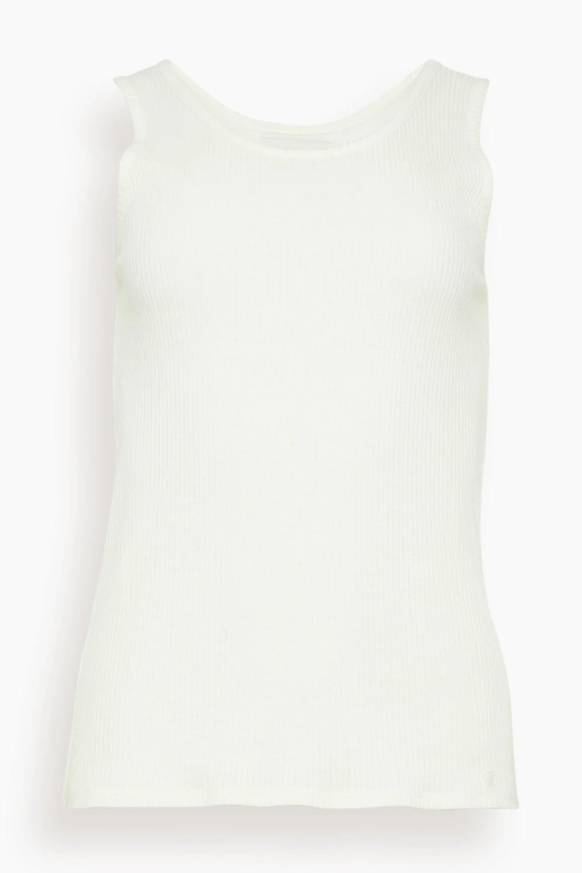 Alicudi Tank Top in Ivory - 1