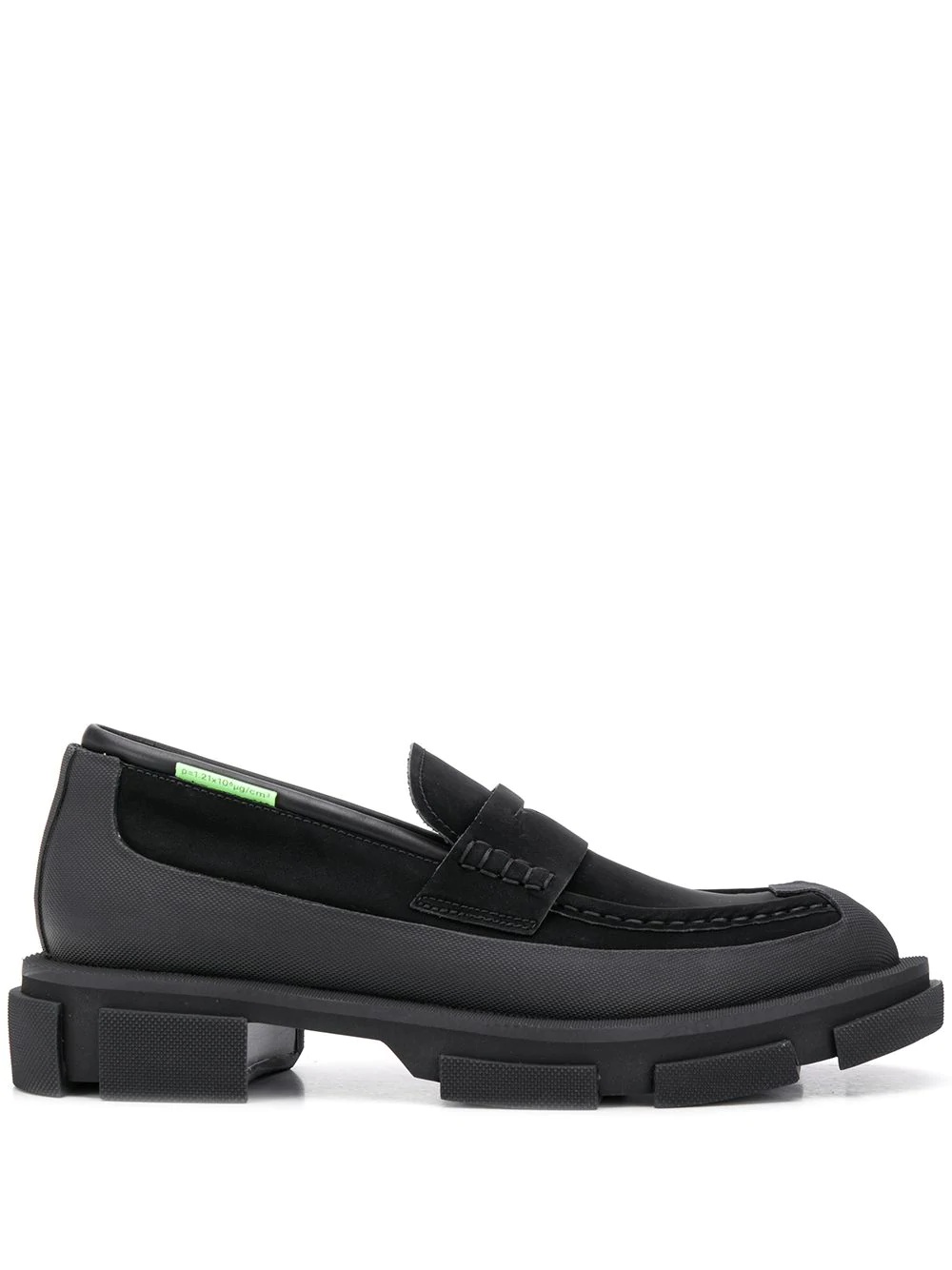 panelled loafers - 1