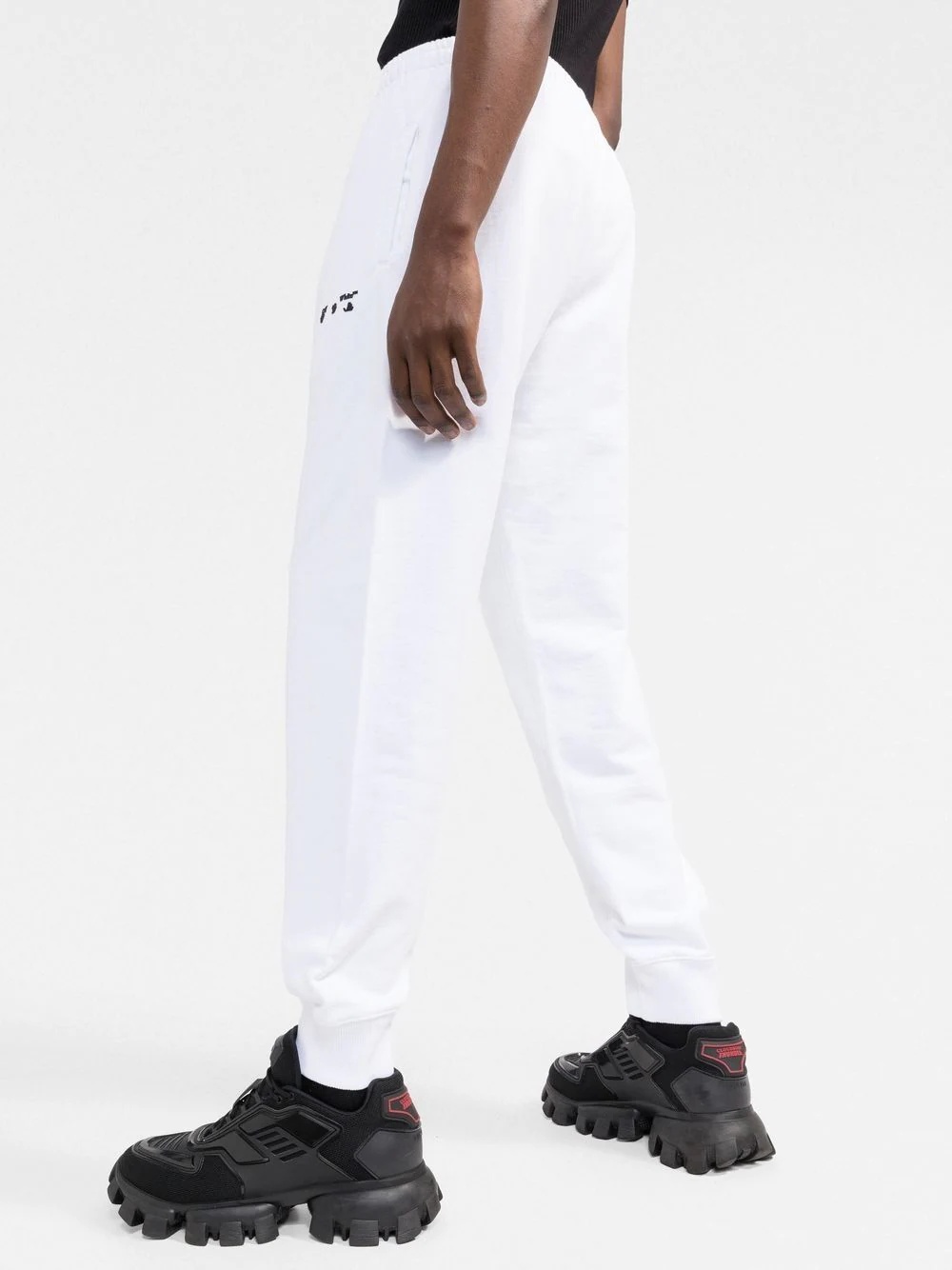 logo-print track pants - 3