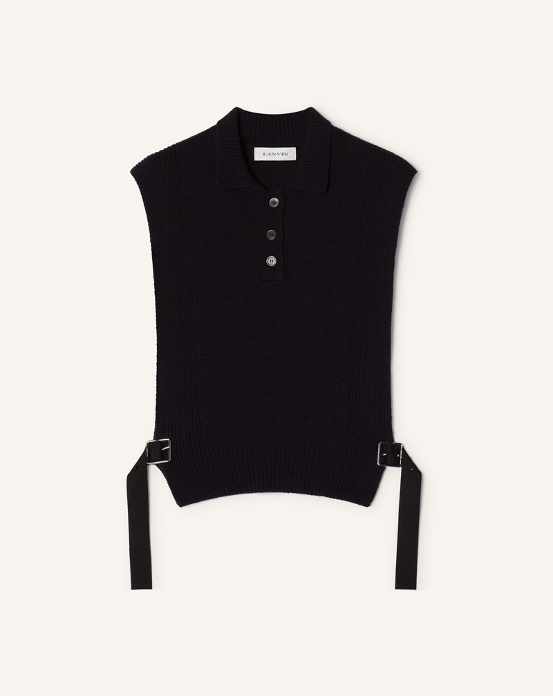 SLEEVELESS CASHMERE SWEATER 1