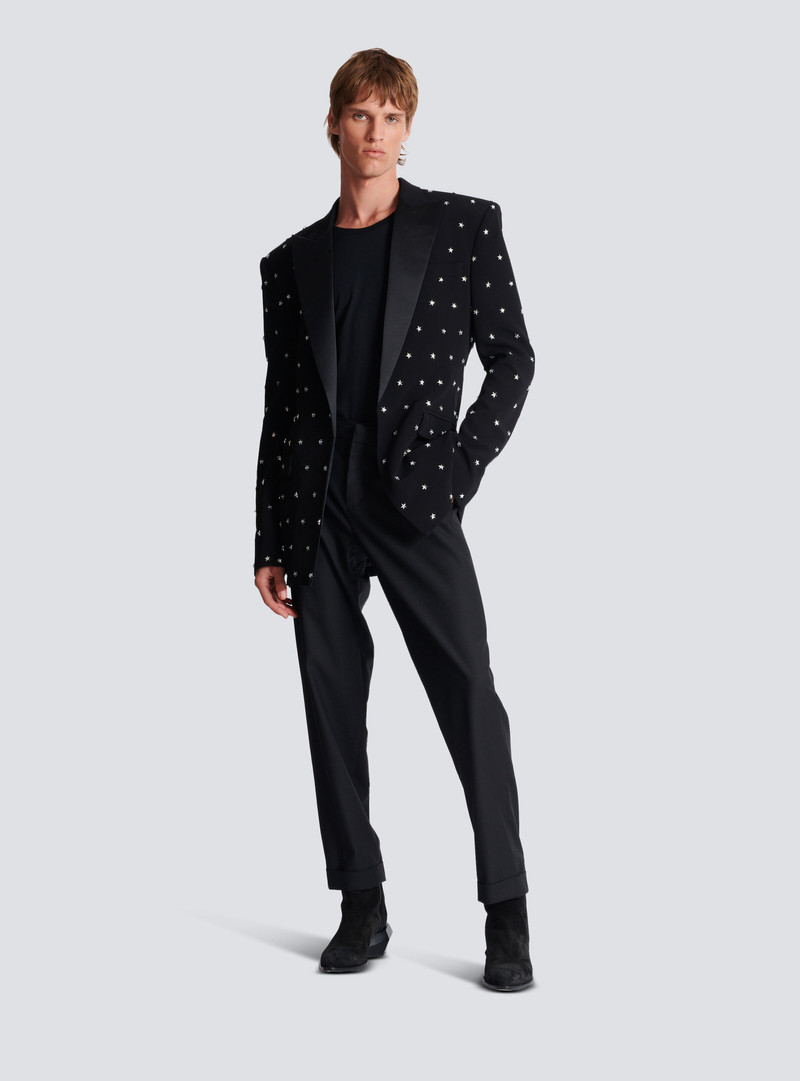 Balmain Stars embroidered jacket outlook