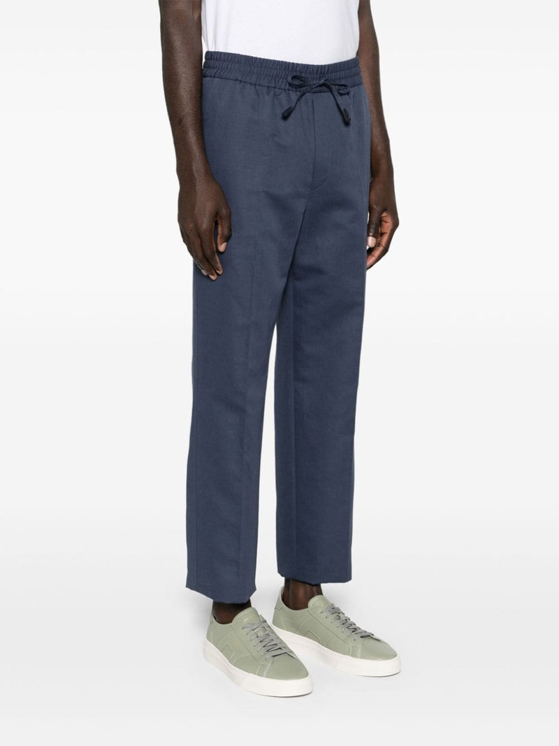 mid-rise tapered trousers 3