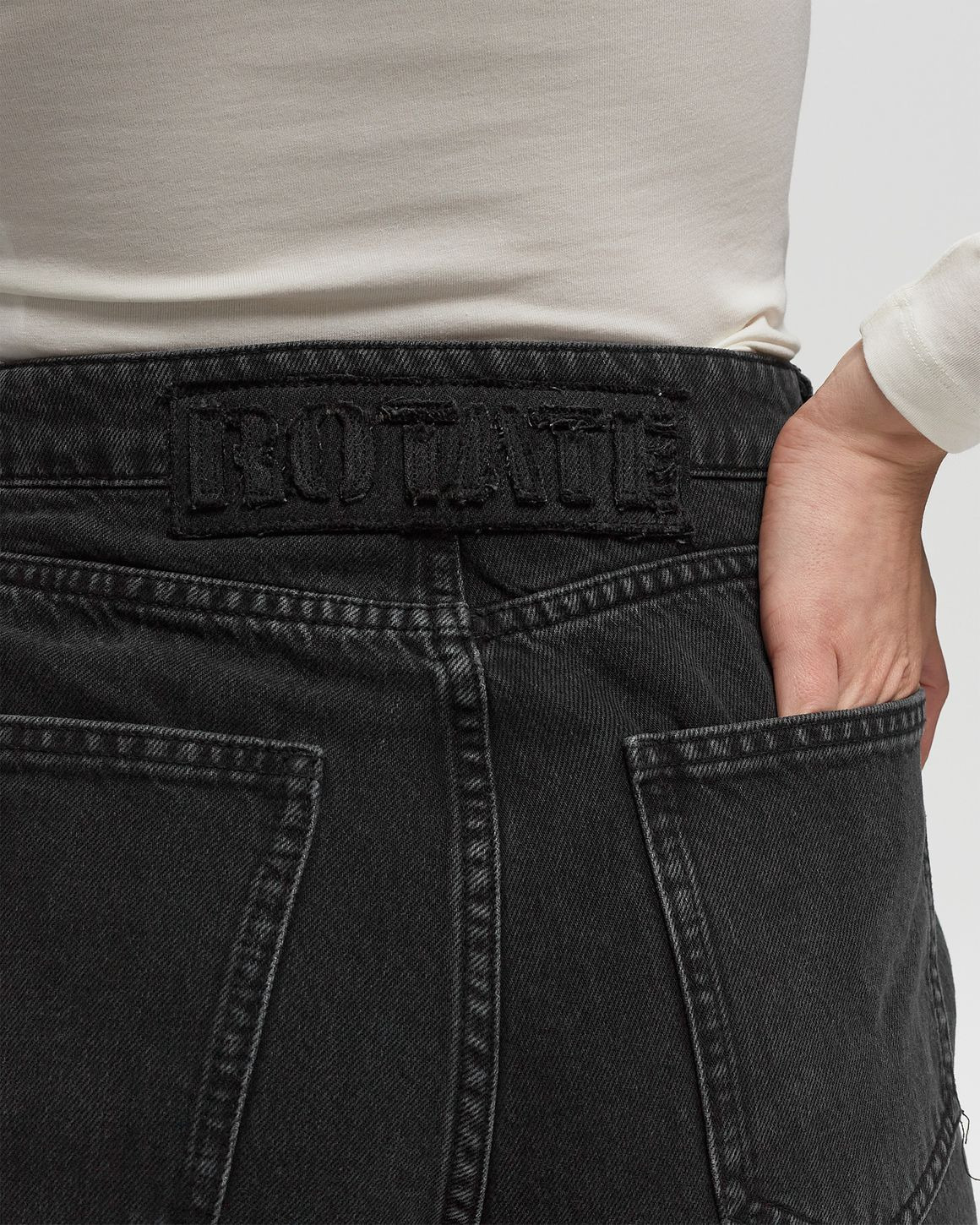 Wide Leg 5 Pocket Jeans - 4