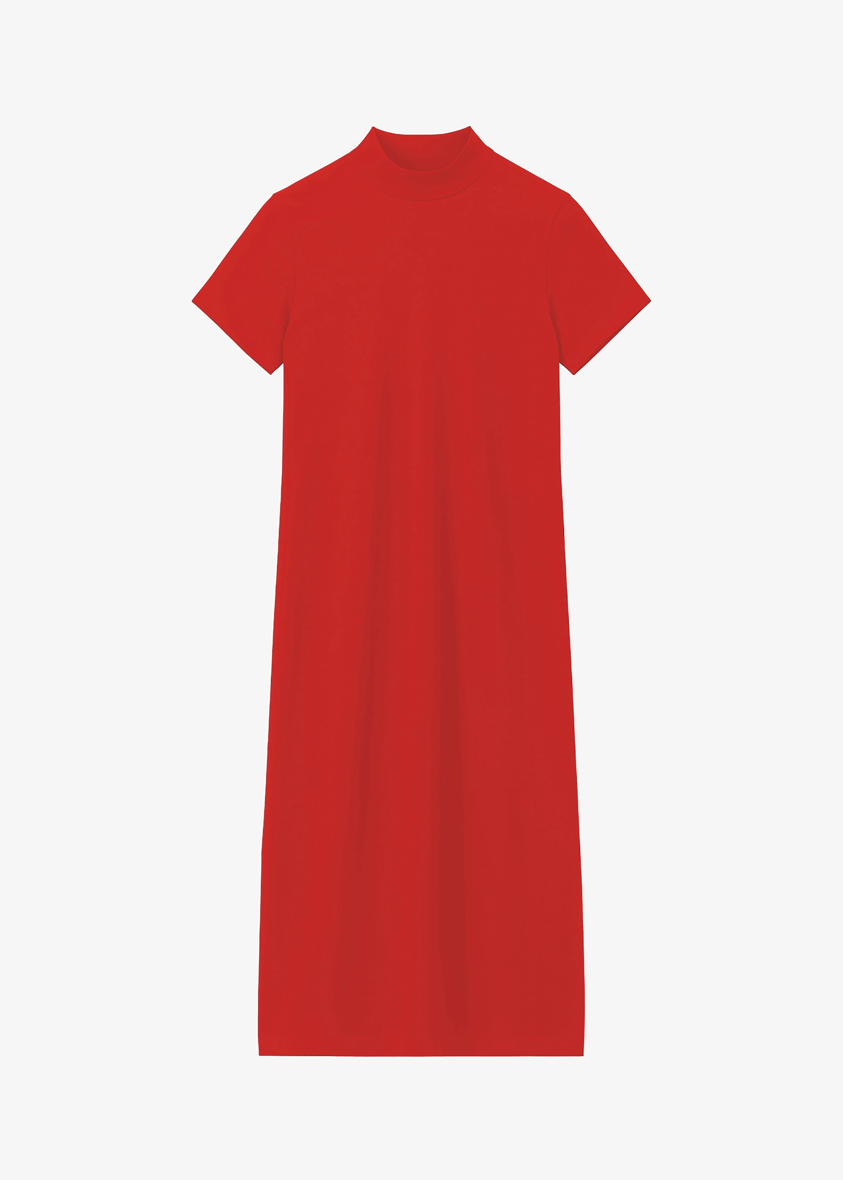 Malo T-Shirt Dress - Red - 1