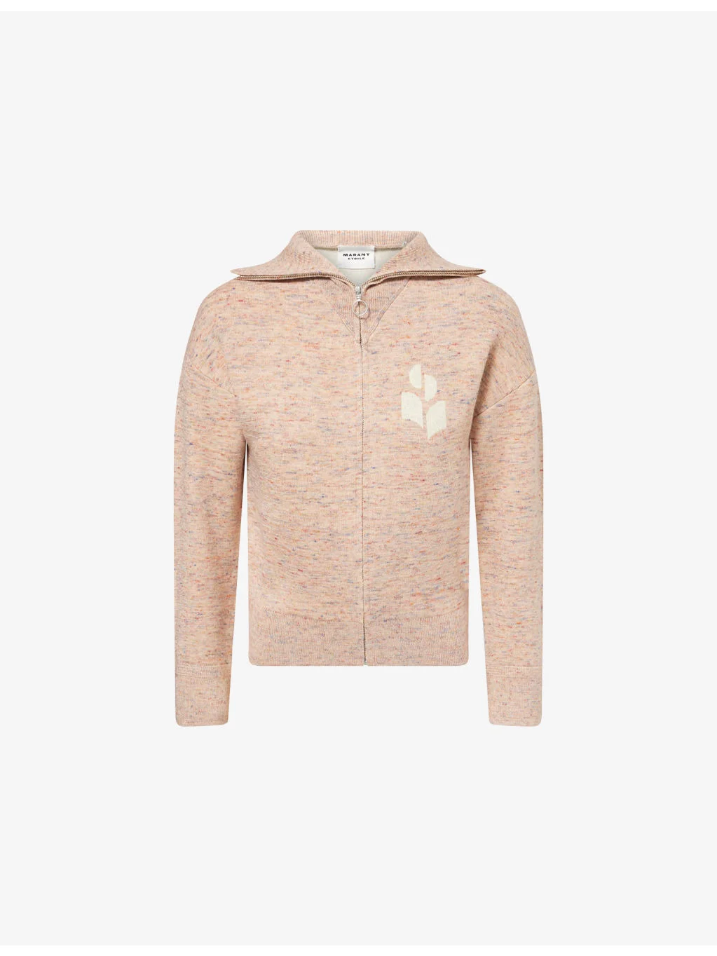 Koxy Intarsia-Logo Knit Cardigan - 1