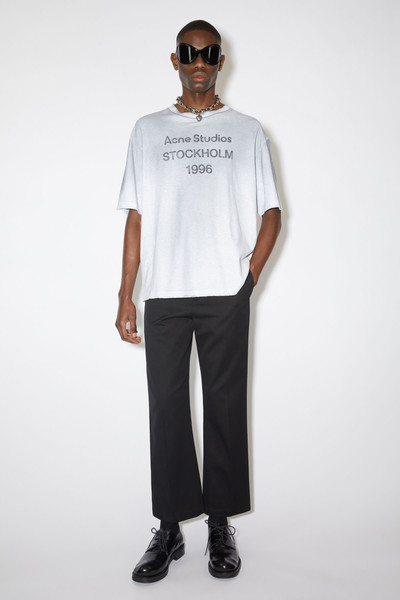 Acne Studios Twill trousers - Black outlook