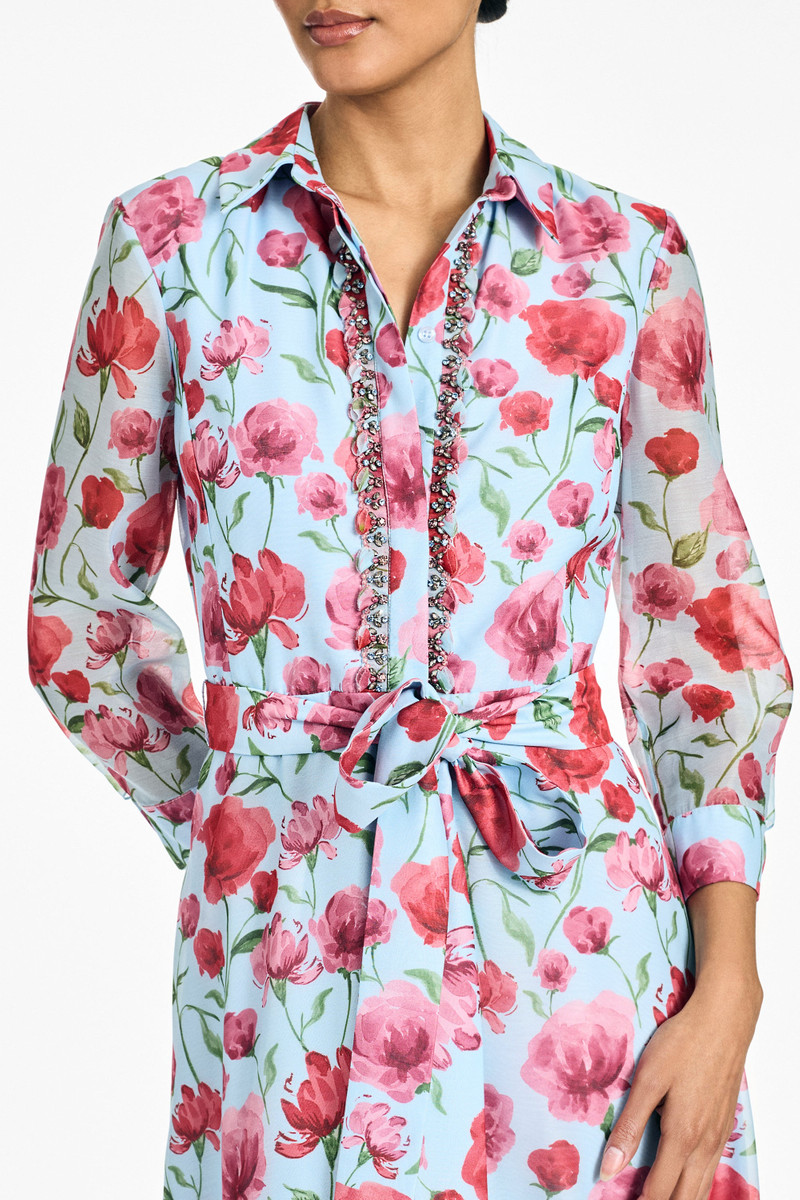 ADDISON GOWN - SKY POPPIES 3