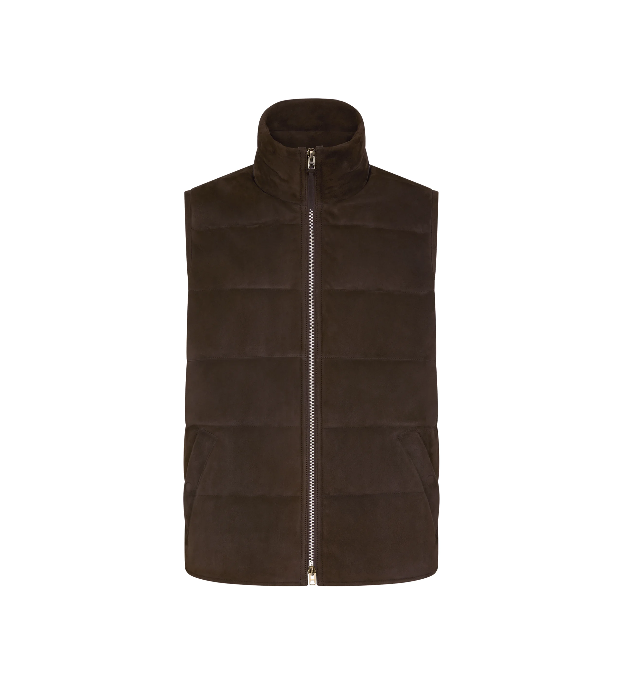 SUEDE LIGHT-FILL GILET - 1