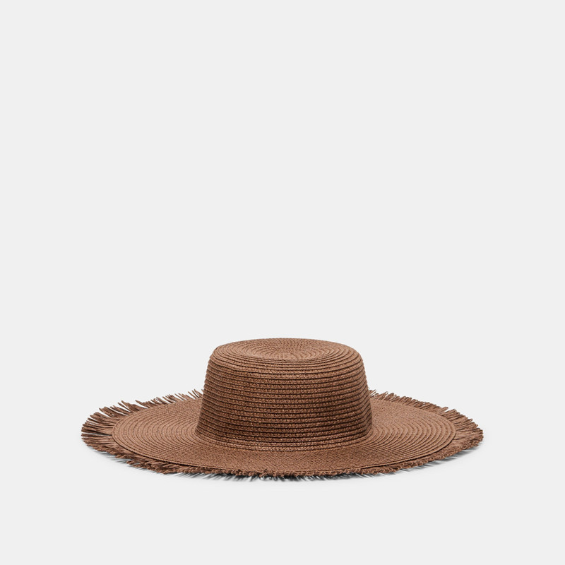 FLOPPY SUNHAT DARK BROWN 1