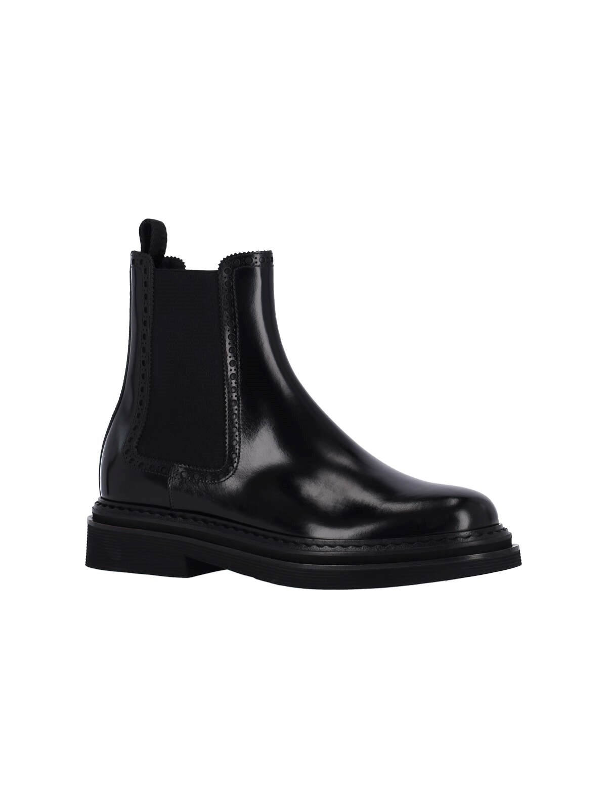 CALF LEATHER CHEALSE BOOTS - 2