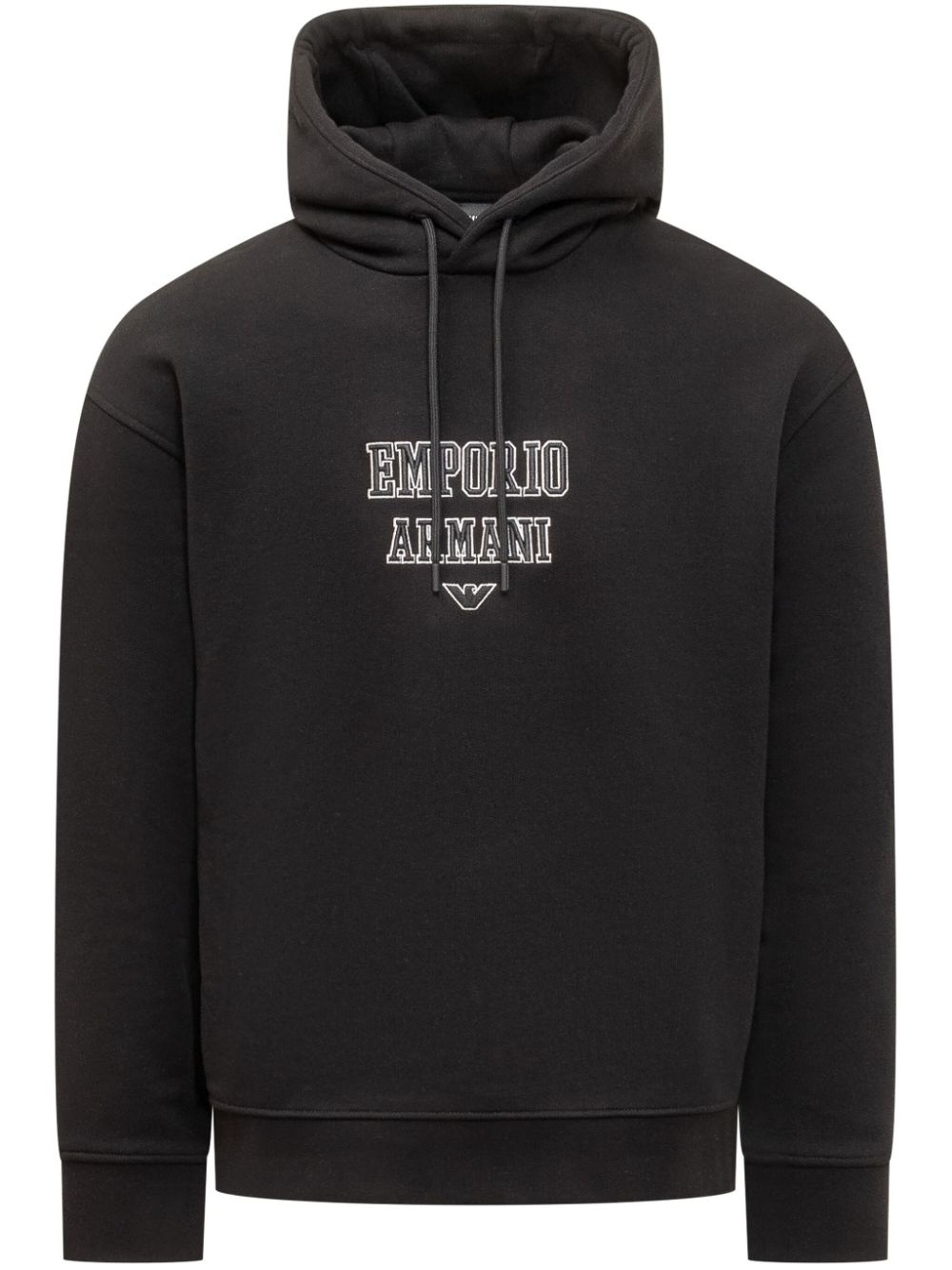 logo-print hoodie - 1