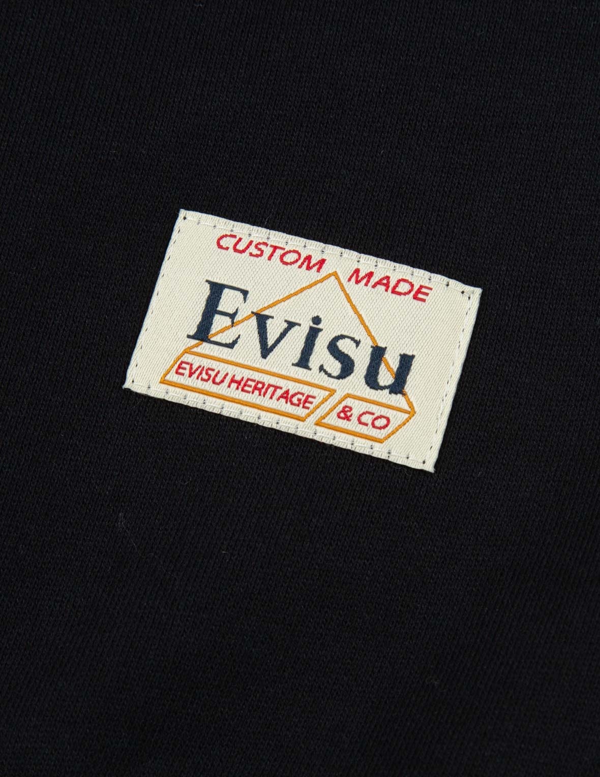 KAMON LOGO DENIM APPLIQUÉ SWEATSHIRT - 7