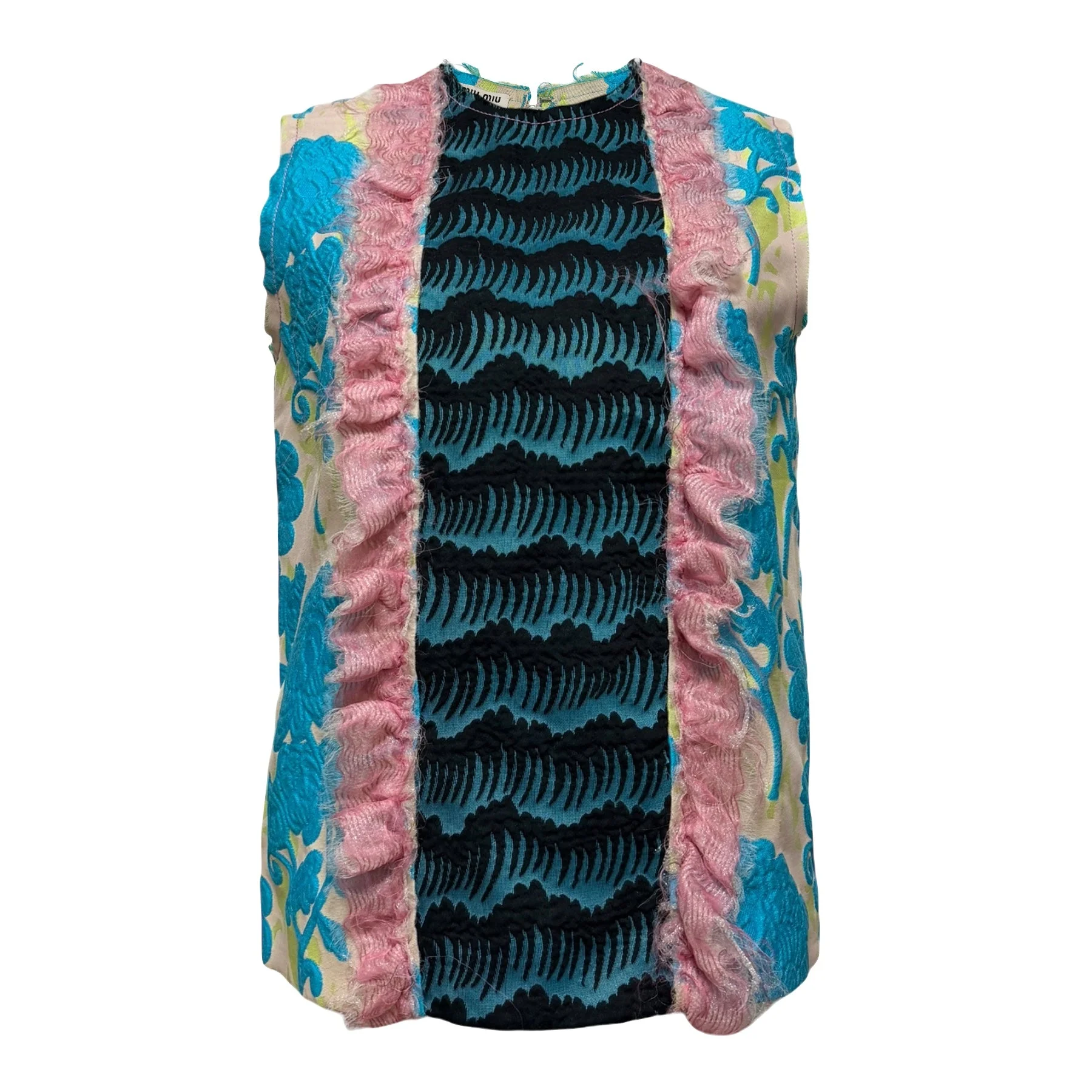 MIU MIU Spring Summer 2015 Sleeveless Top - 1