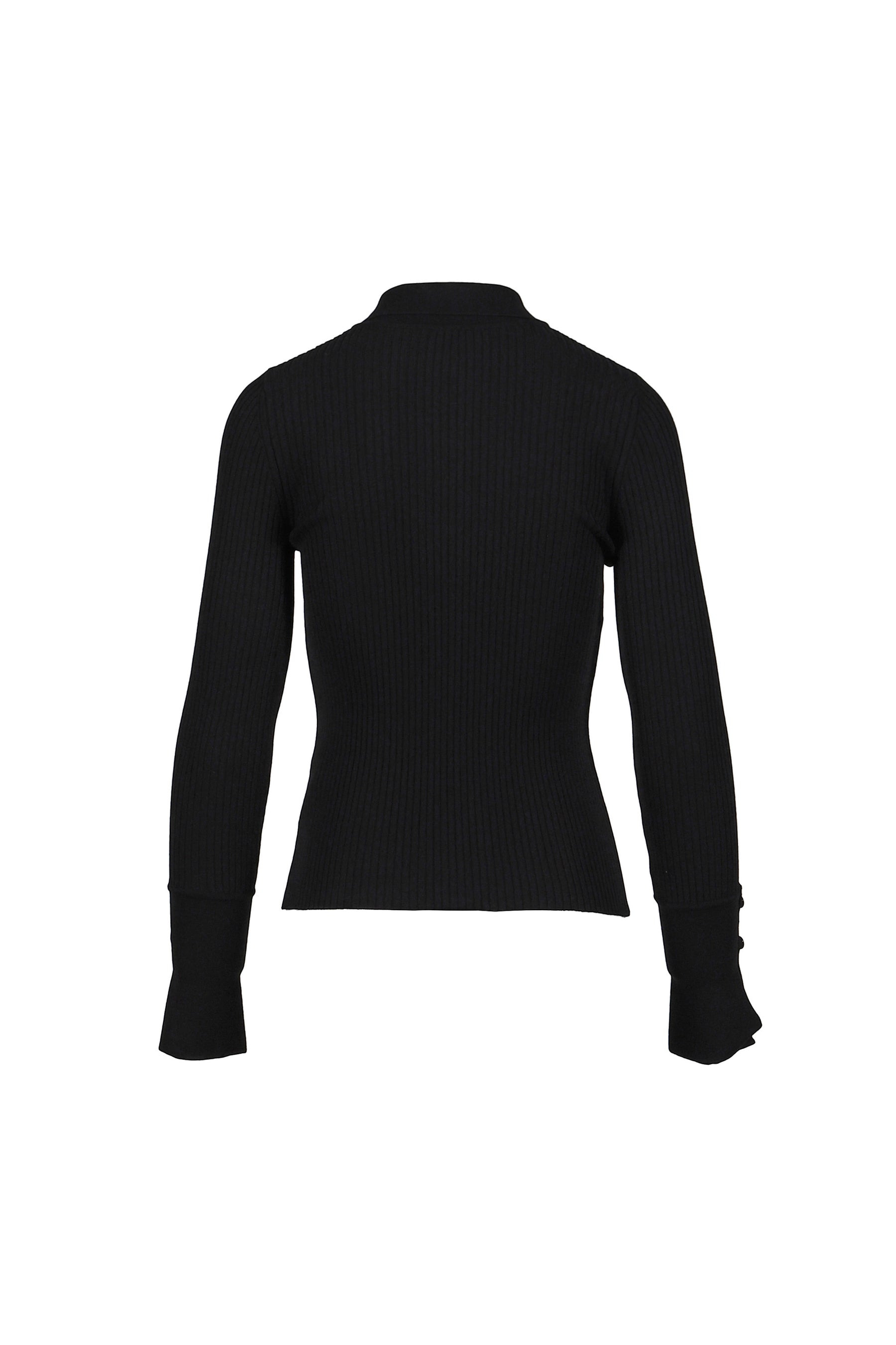 CLASSIC RIB POLO / BLACK - 2