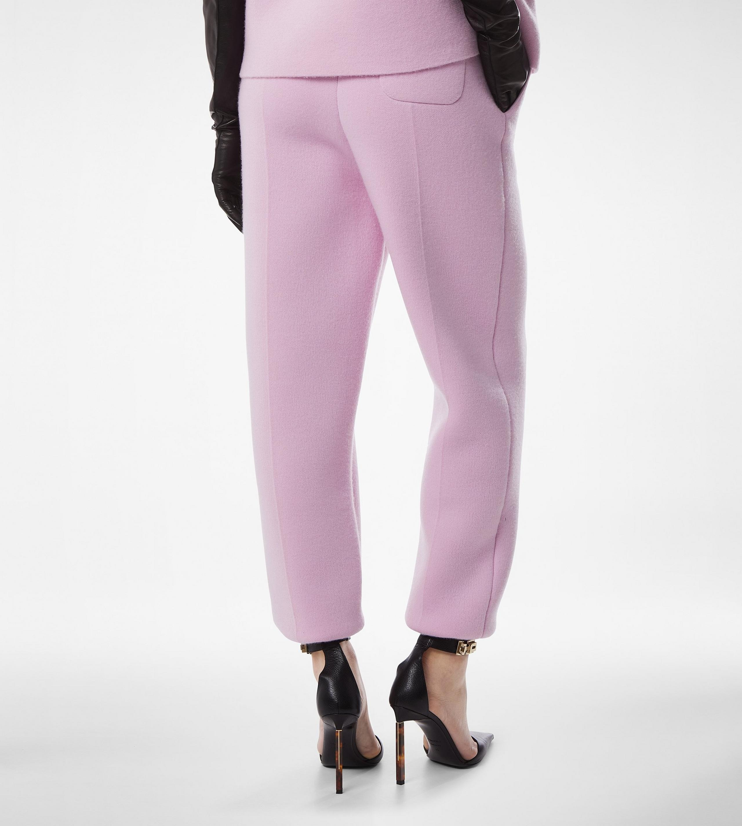 ULTRAFINE CASHMERE BLEND SCULPTURAL JOGGERS - 5
