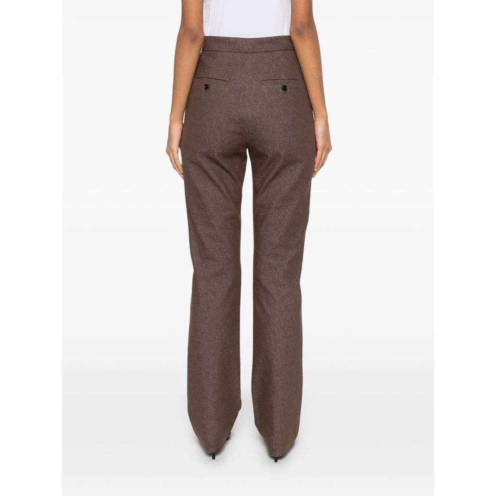 Max Mara Brown Trousers - Straight Trousers Women - 2