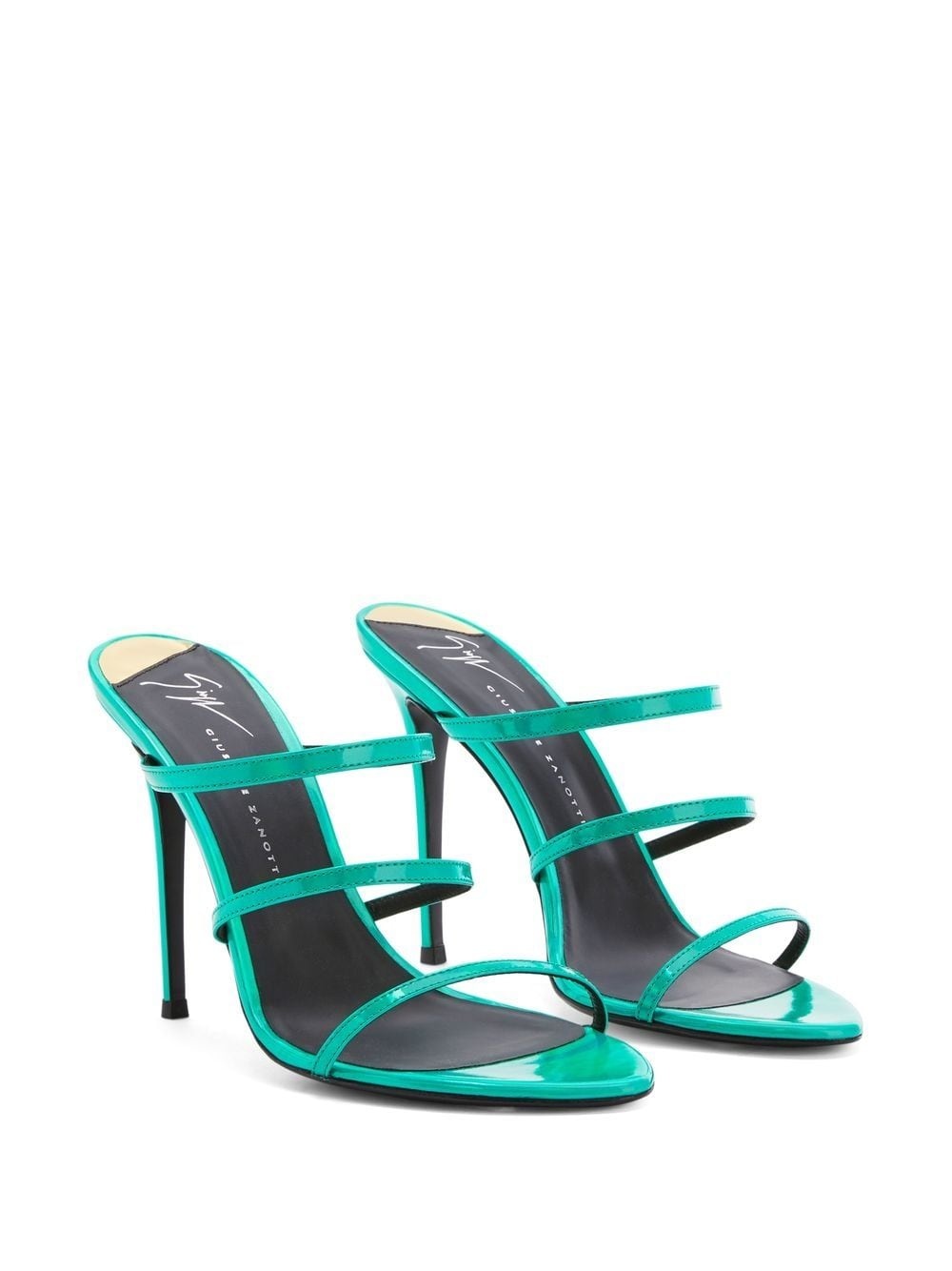 Alimha 105mm leather sandals - 2