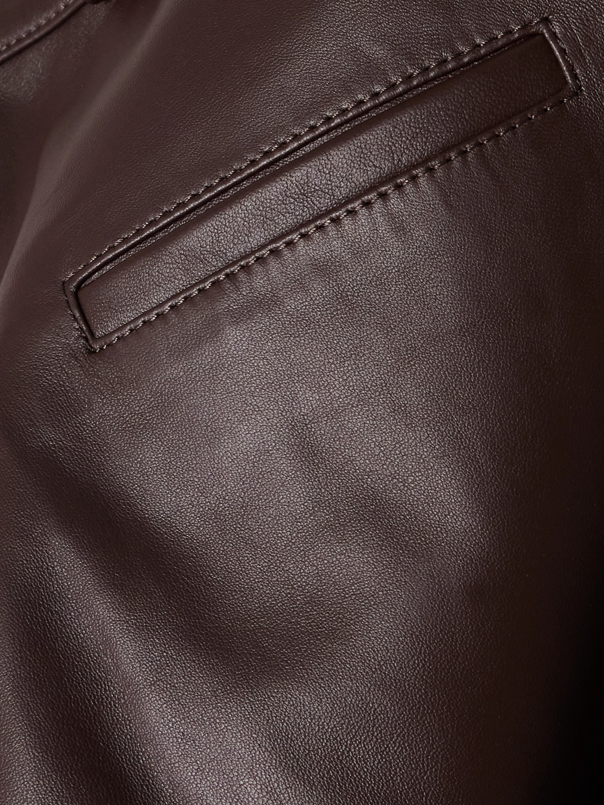 Cobe Paneled Leather Straight-leg Pants - 4