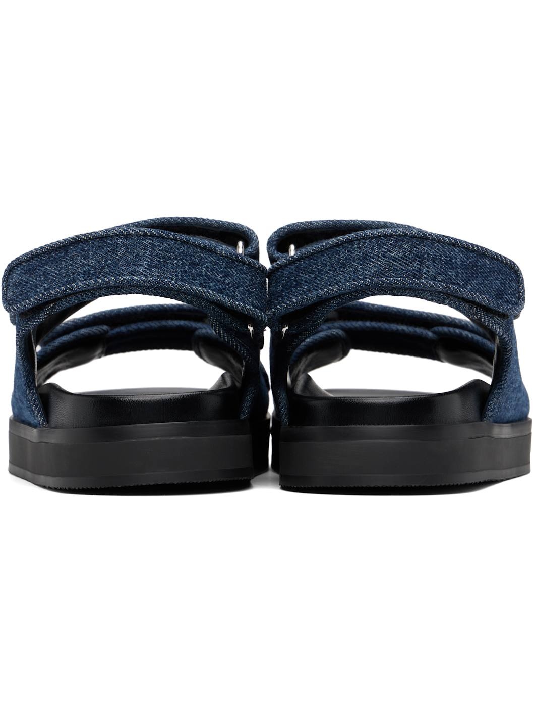 Blue 4G Strap Sandals - 2