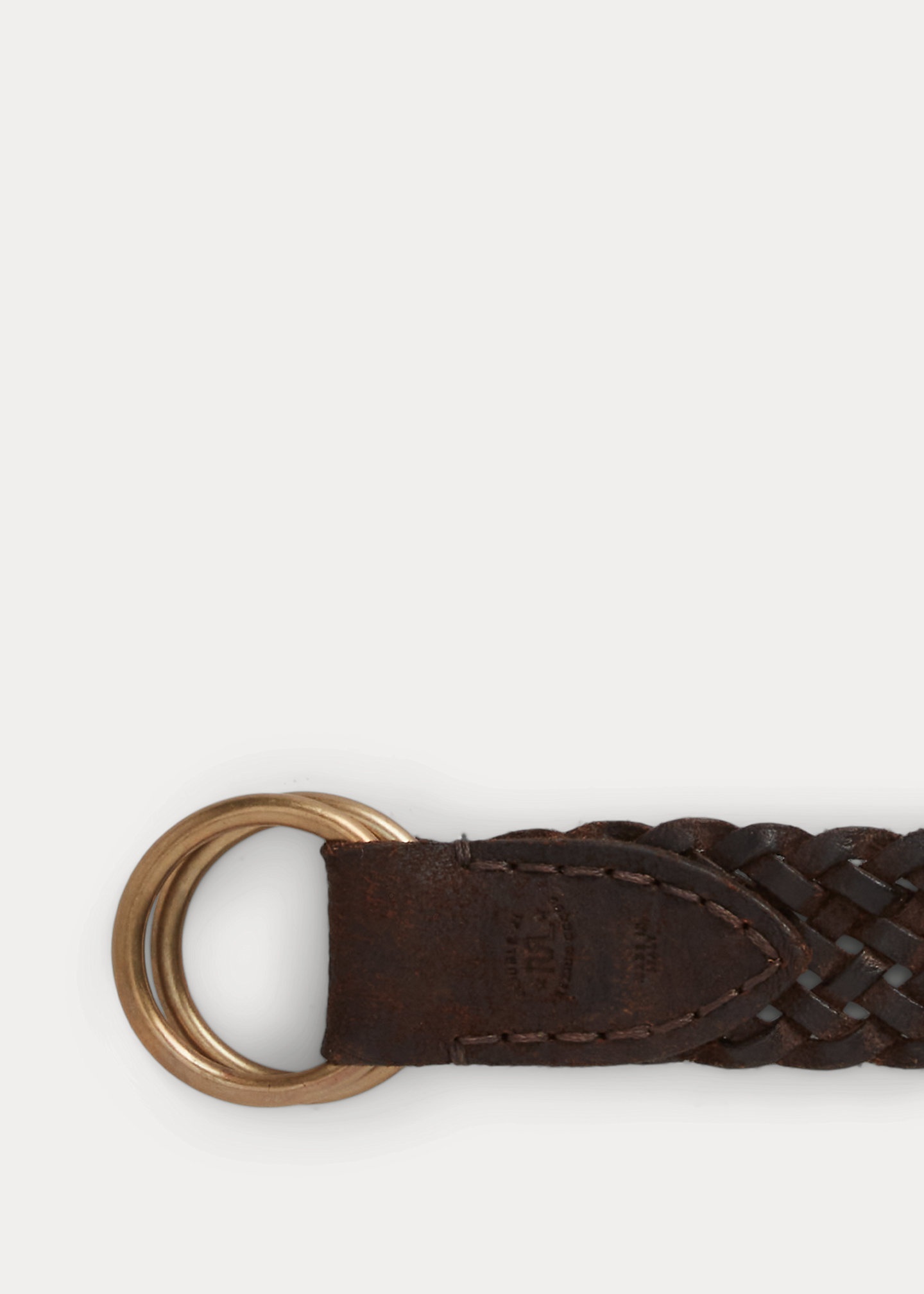 Braided Leather Belt - 5