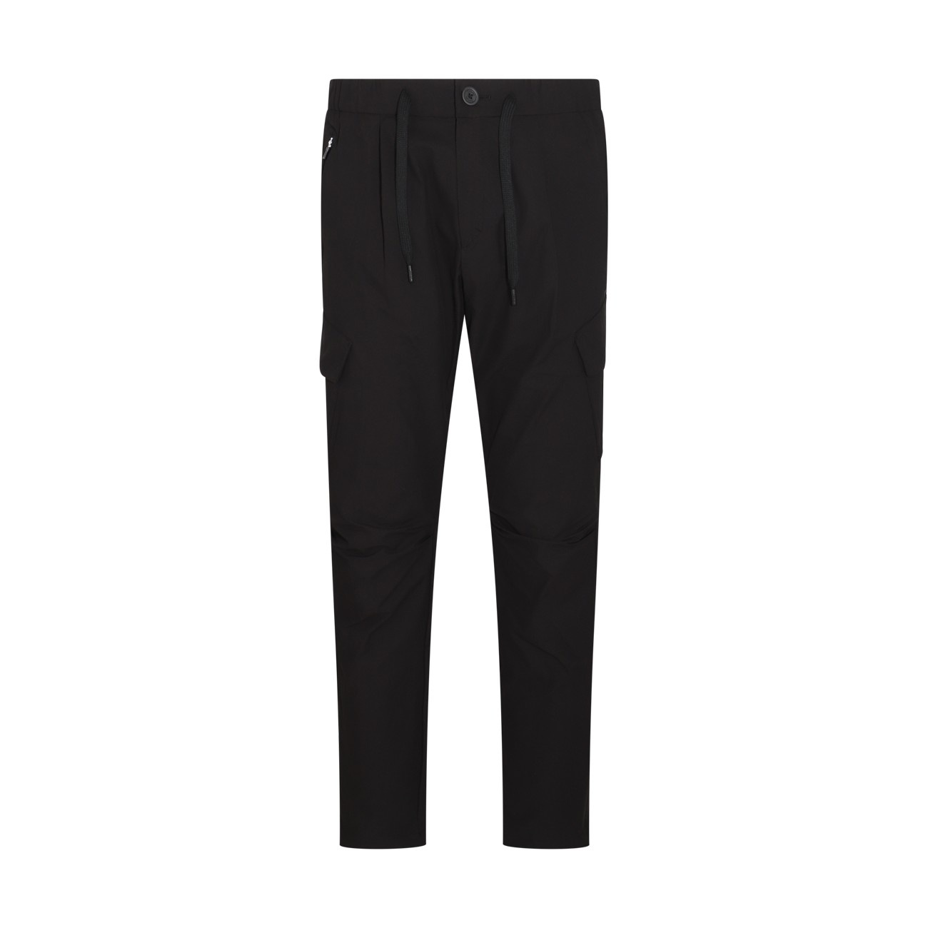 black nylon pants - 1