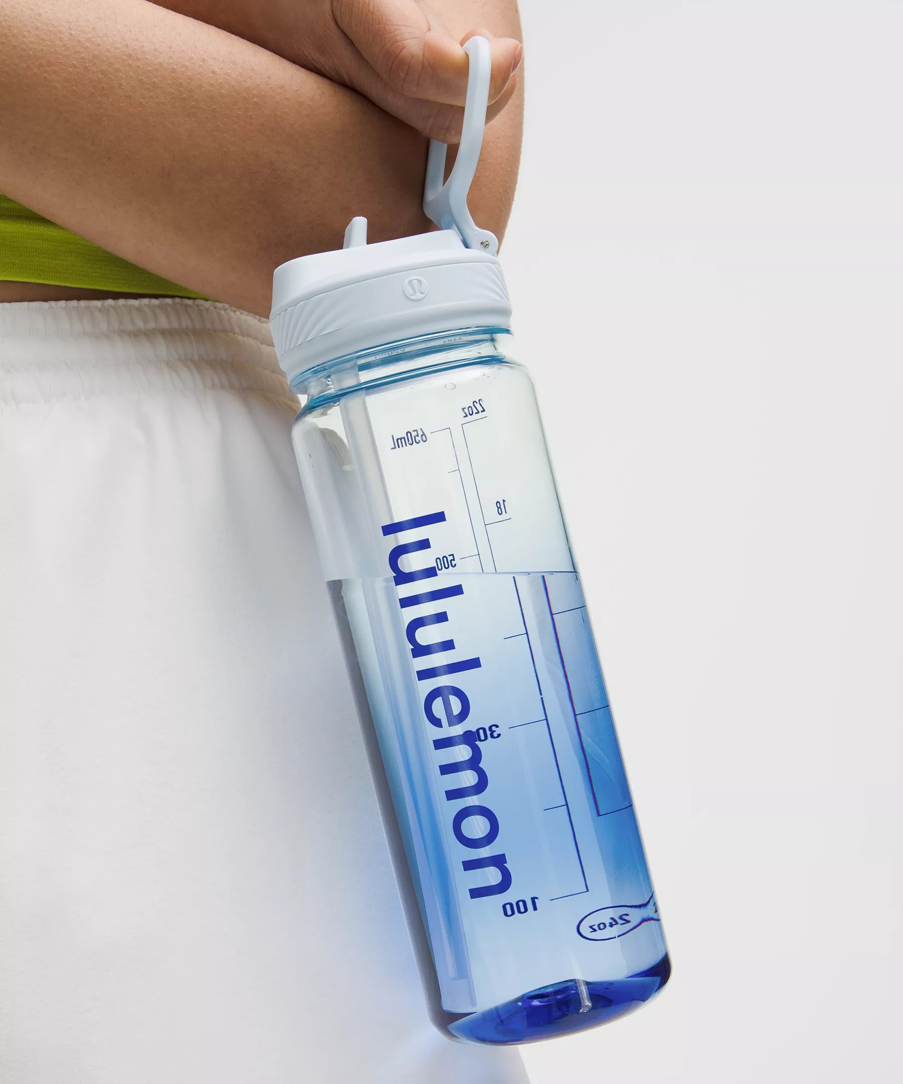 Back to Life Clear Bottle 24oz *Straw Lid - 4
