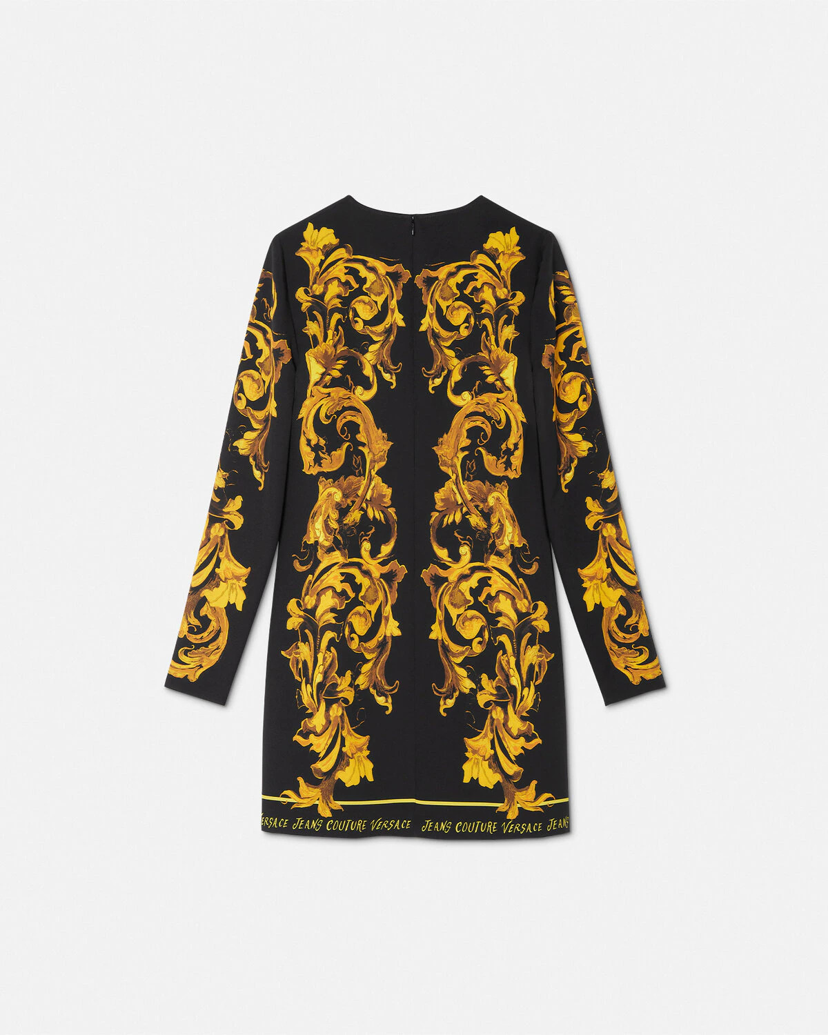 Porcelain Barocco A-line Mini Dress - 3
