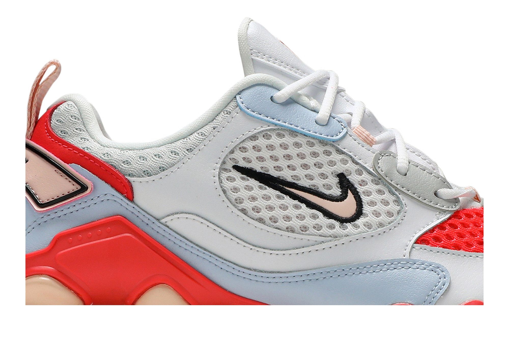 Wmns Shox TL Nova 'White Laser Crimson' - 2