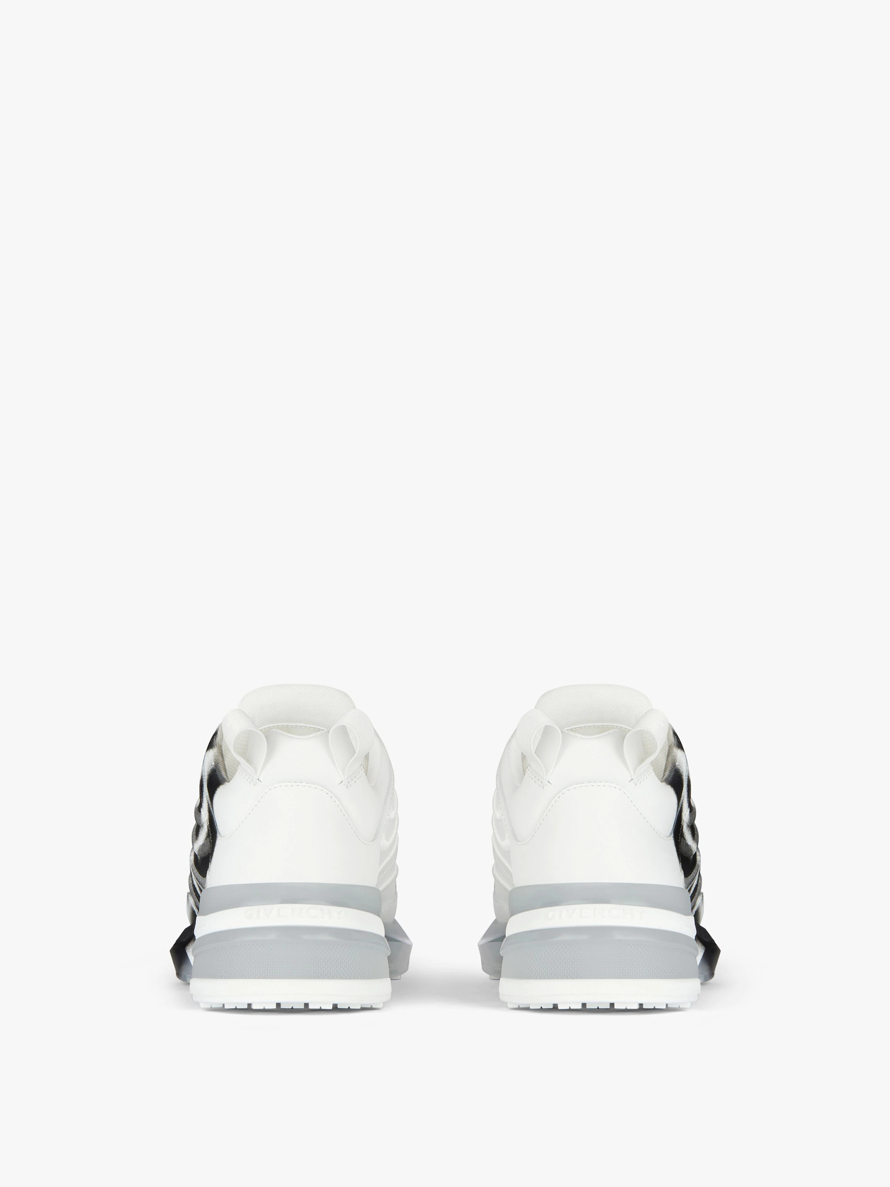 GIV 1 SNEAKERS IN LEATHER WITH TAG EFFECT PRINT - 7