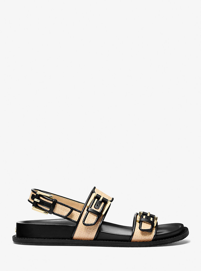 MICHAEL KORS Nia Woven Sandal outlook