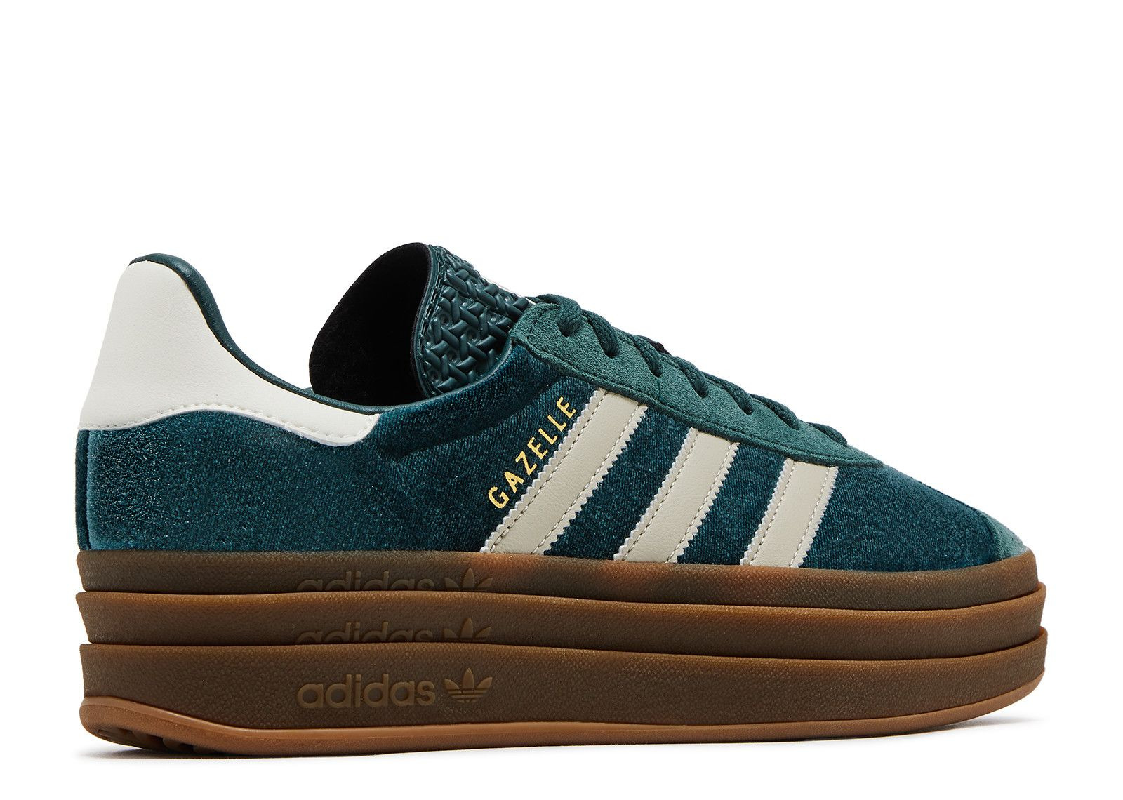 WMNS GAZELLE BOLD 'MINERAL GREEN VELVET' - 3