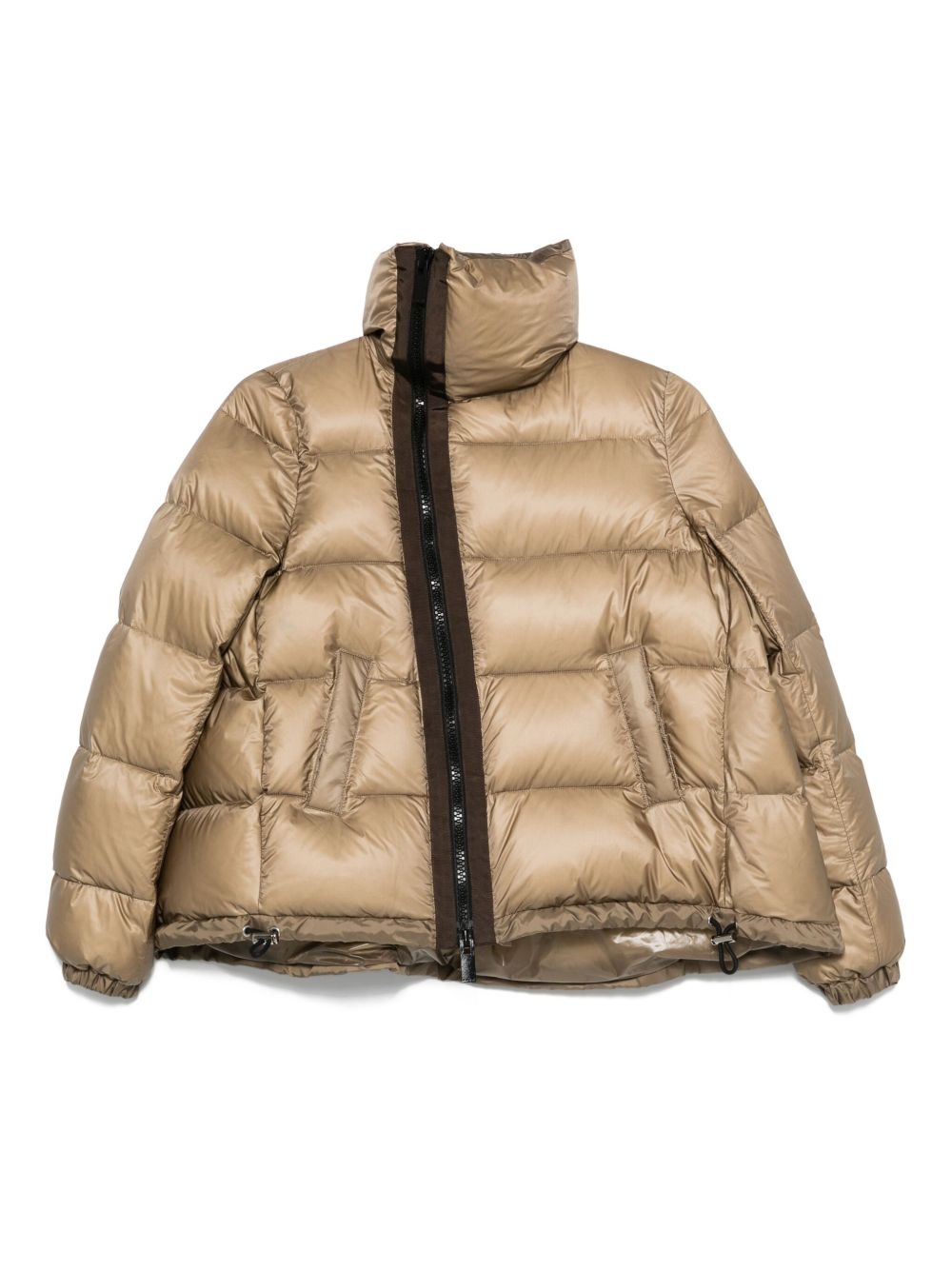 quilted panelled jacket - 1