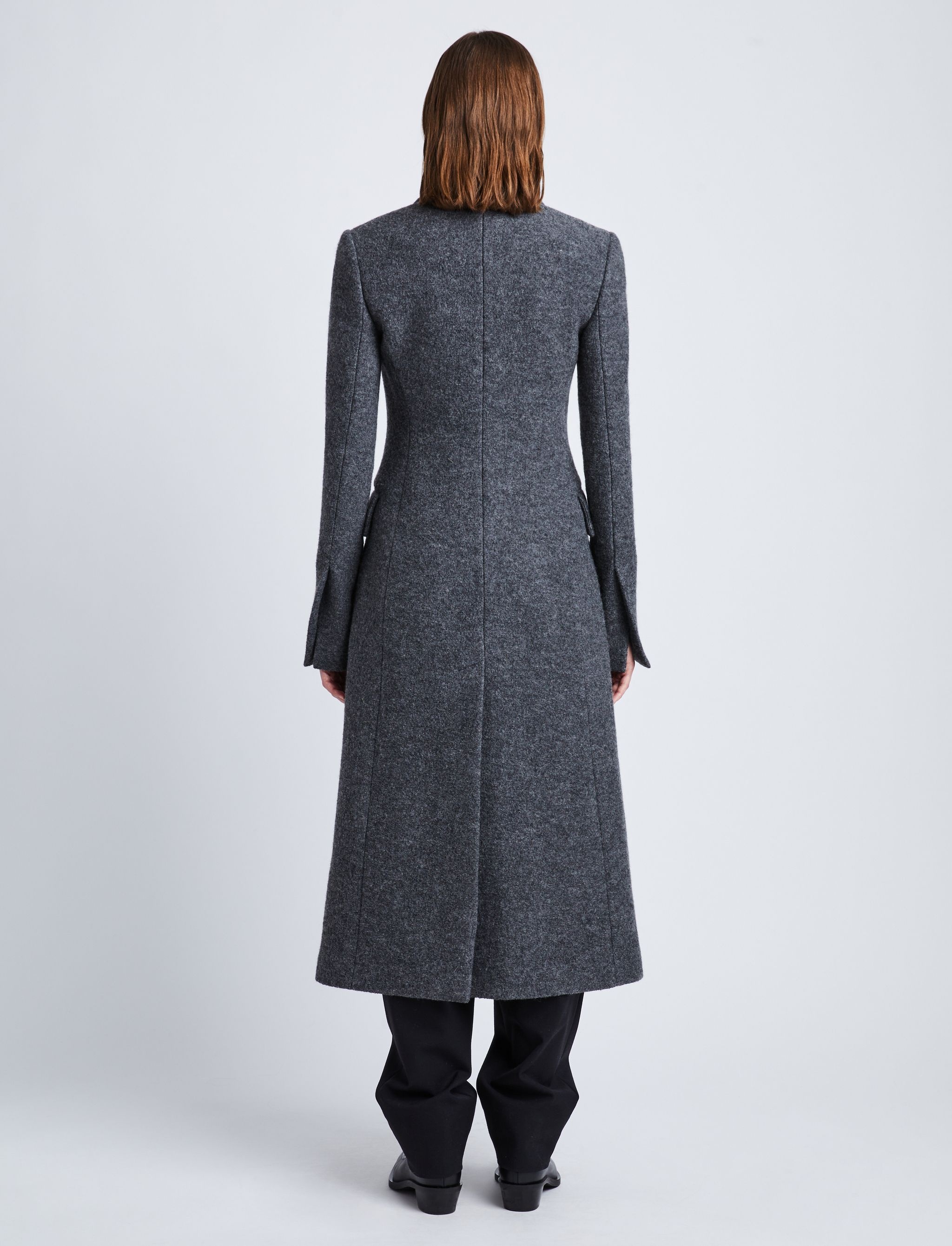 Wool Jersey Coat - 4