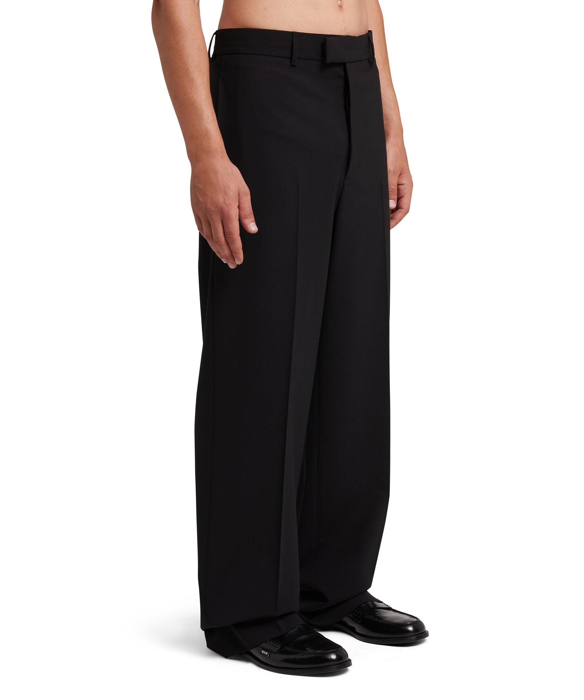 Fresh wool roomy pants - 4