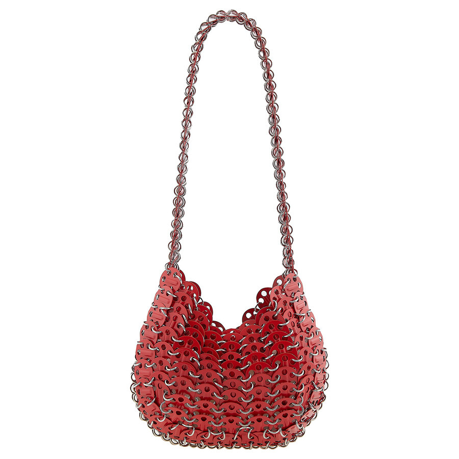 Paco Rabanne Red 1969 Moon Shoulder Bag - 5