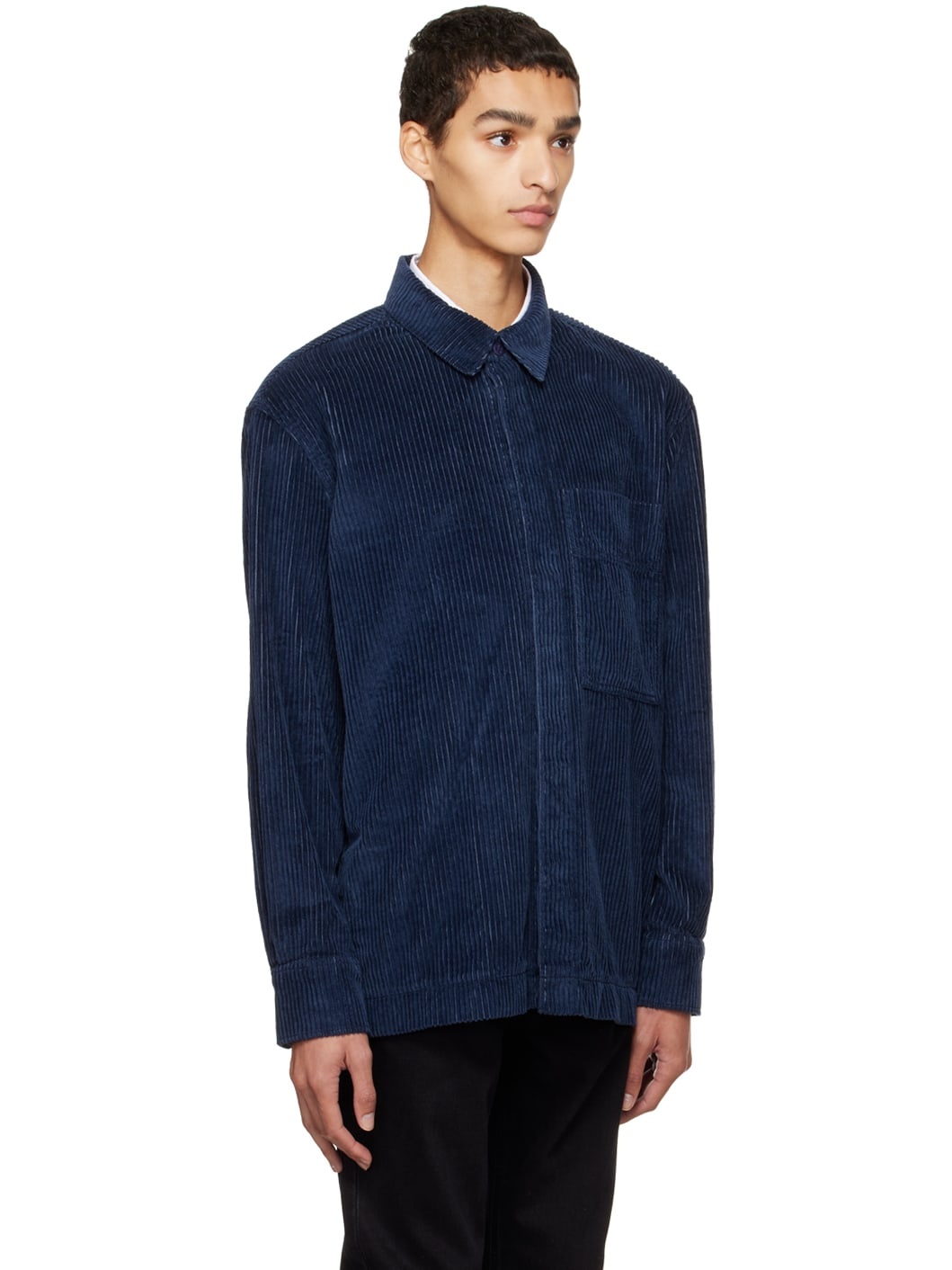 Navy Pic ture Shirt - 2