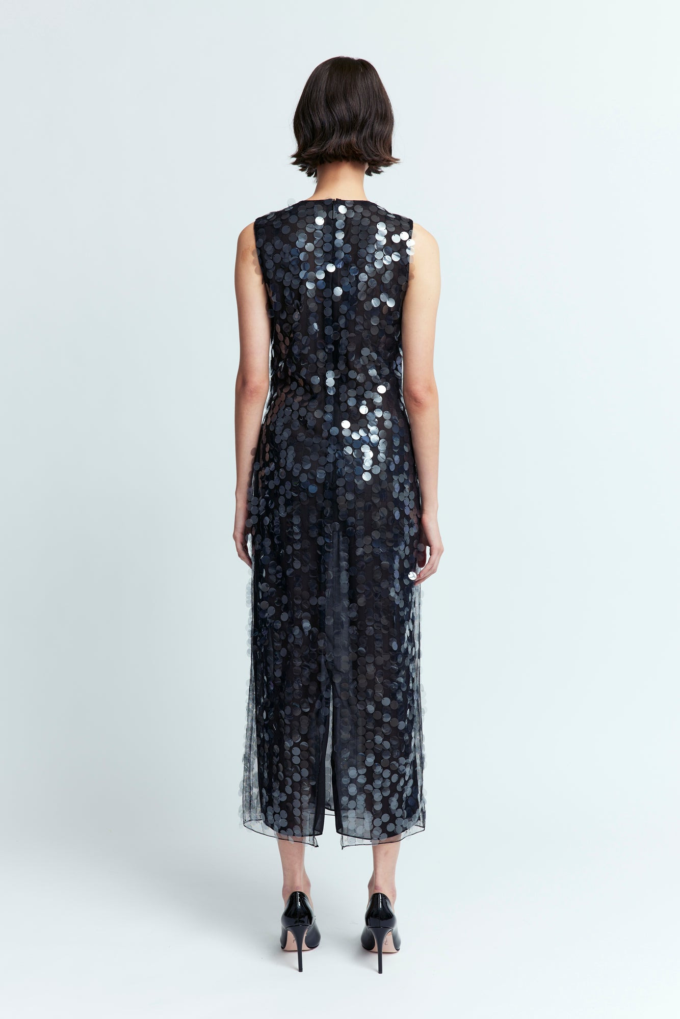 TOVIA MIDI DRESS IN SEQUIN - 6