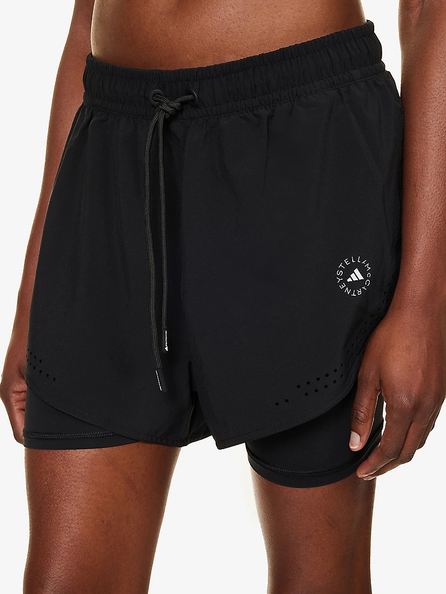 TruePurpose 2in1 stretch-recycled polyester shorts - 5