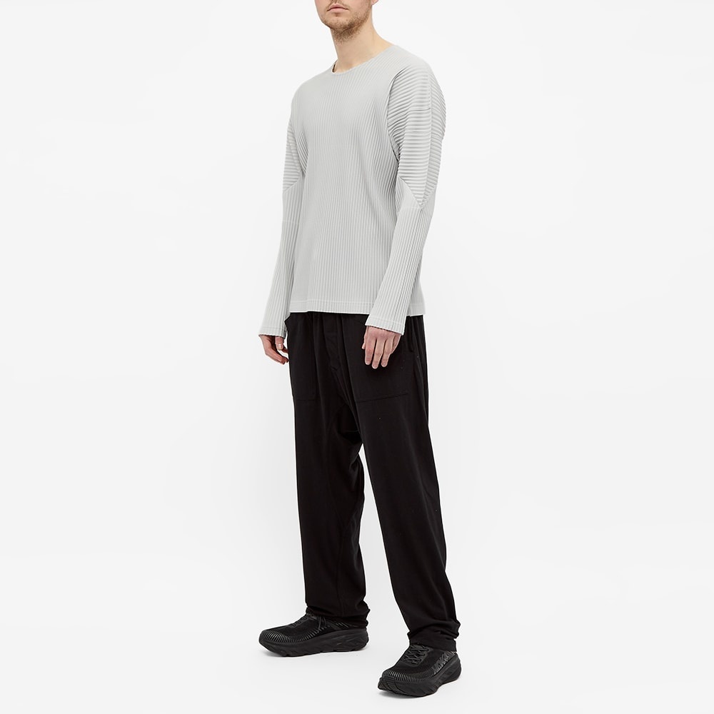 Homme Plissé Issey Miyake Long Sleeve Pleated Tee - 5