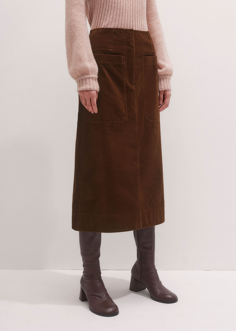 A-Line Midi Skirt 3