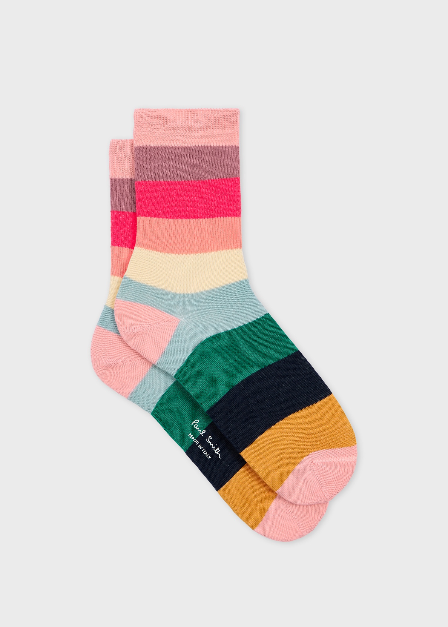 Women's 'Swirl Stripe' Socks - 1