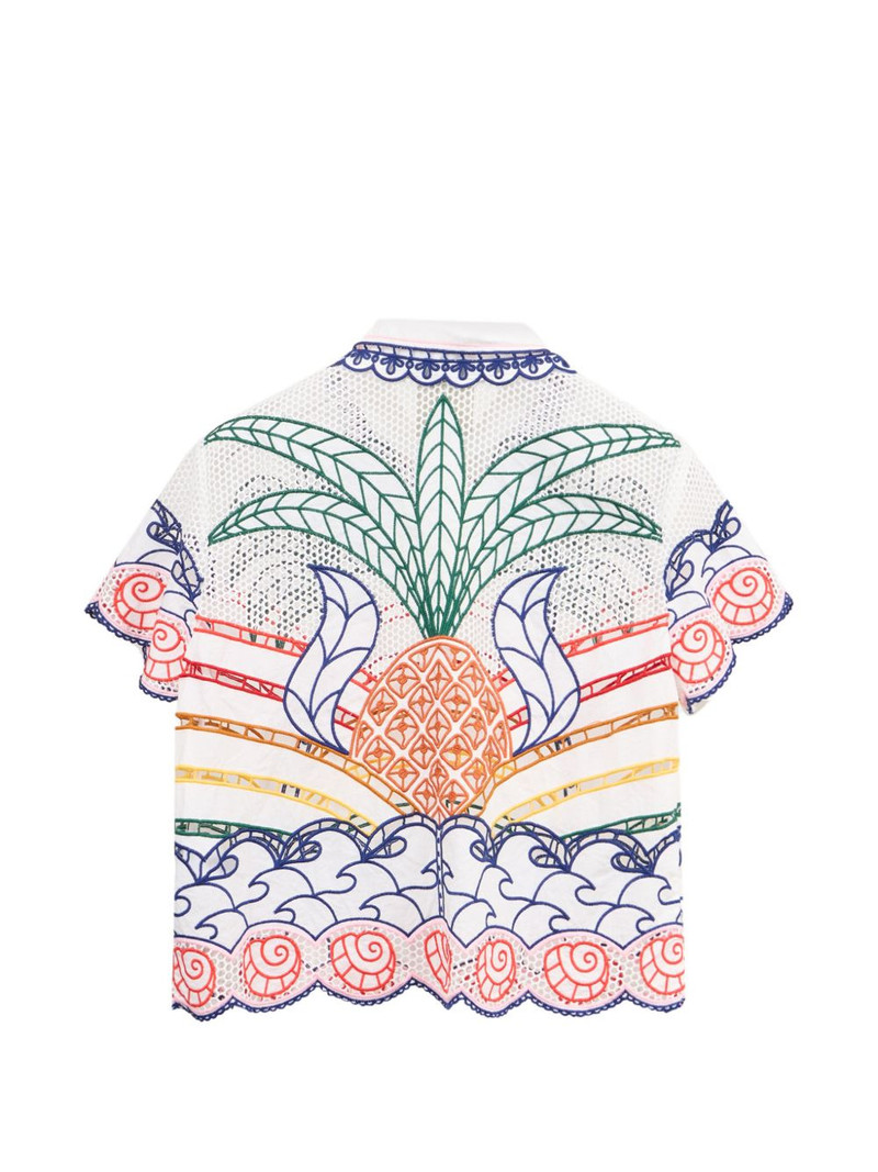 FARM RIO Richlieu tropical-print shirt outlook