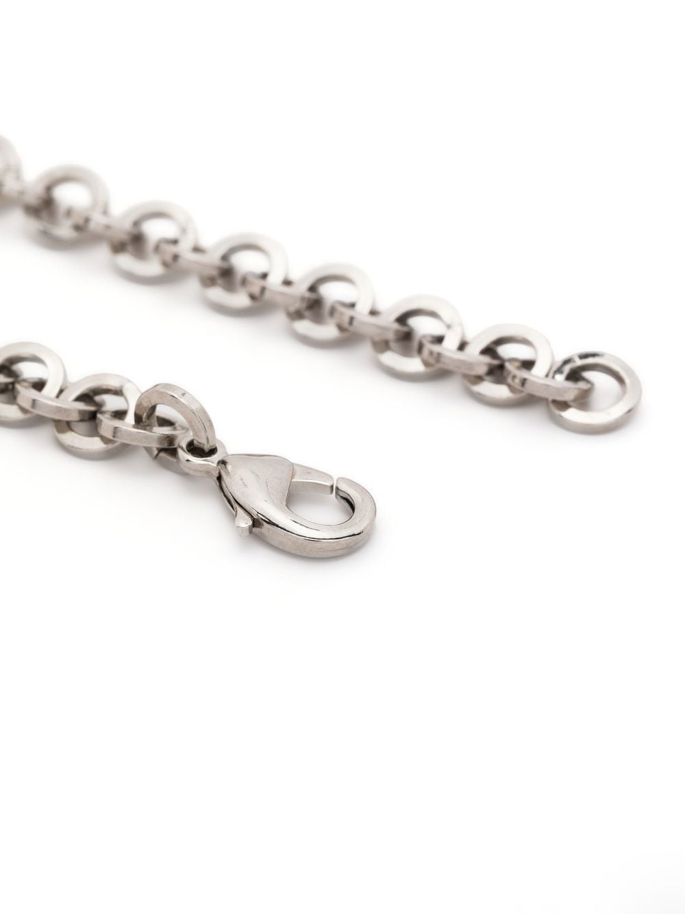 crystal-embellished charm necklace - 3