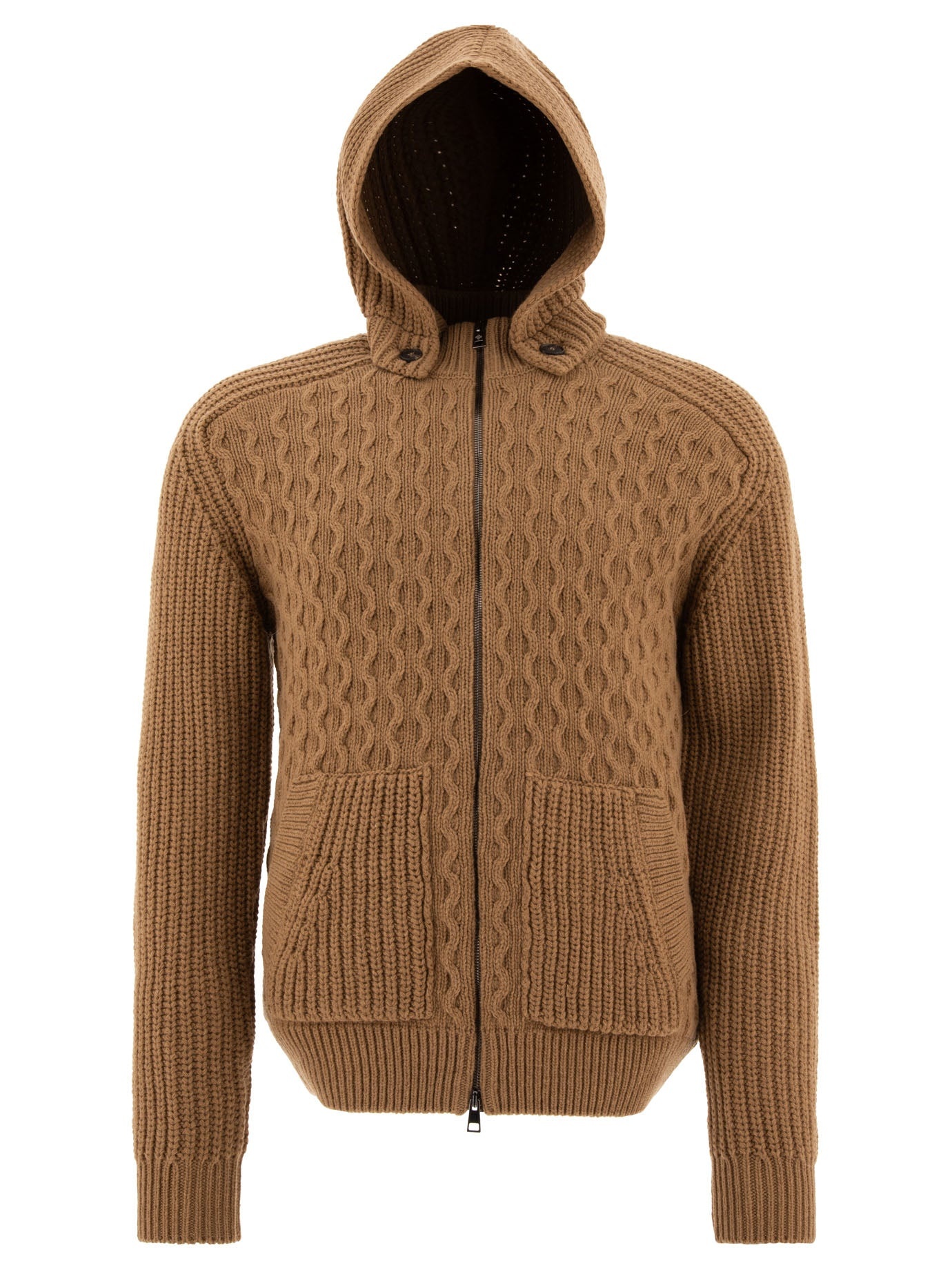 Tagliatore - Tagliatore "aspen" Hooded Sweater With Zipper - 1