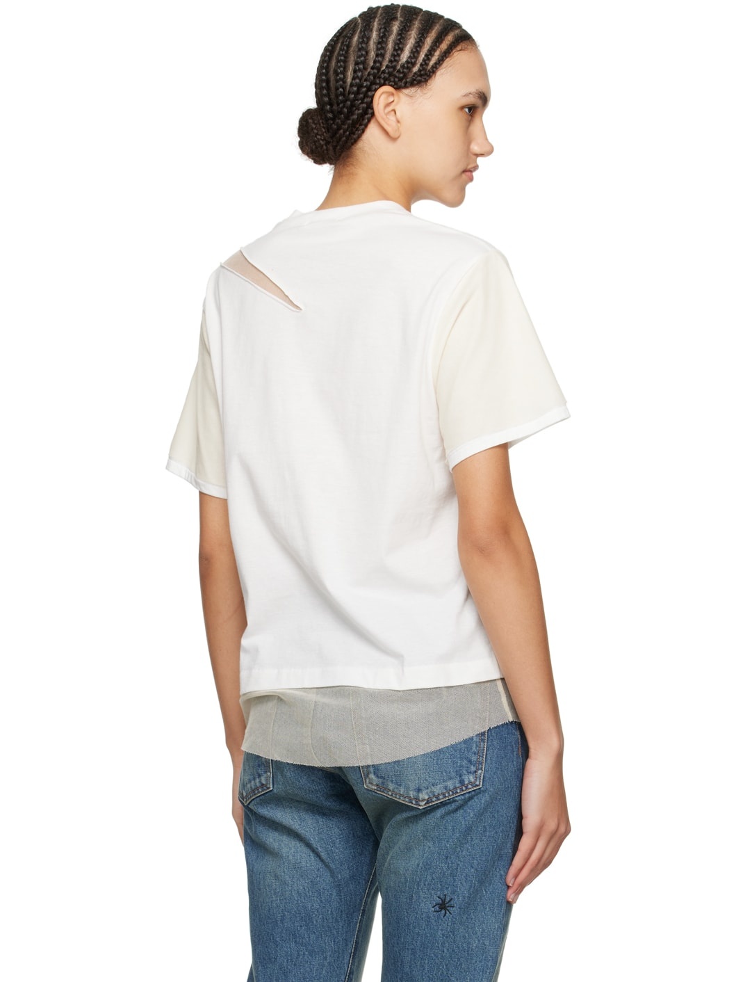 Off-White Paneled T-Shirt - 3