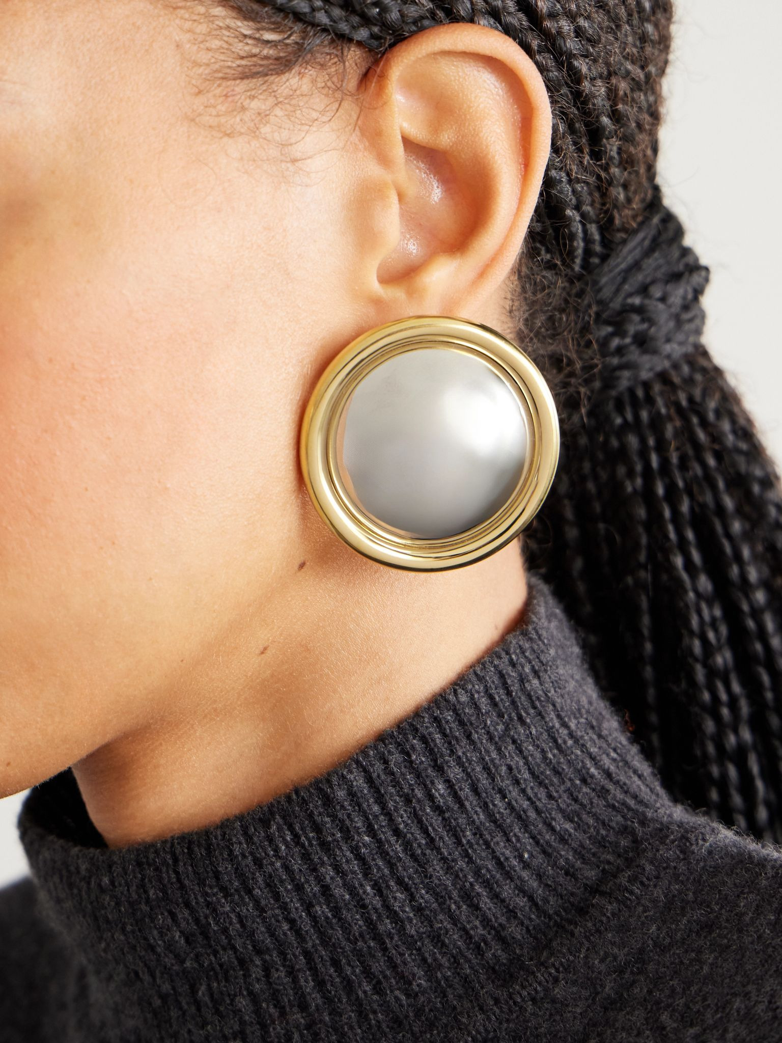 The Rond gold- and silver-tone earrings Multi - 2