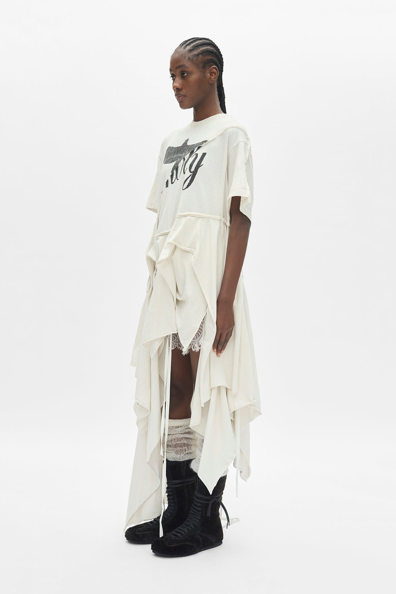 Ann Demeulemeester Guusta Long Deconstructed Dress outlook