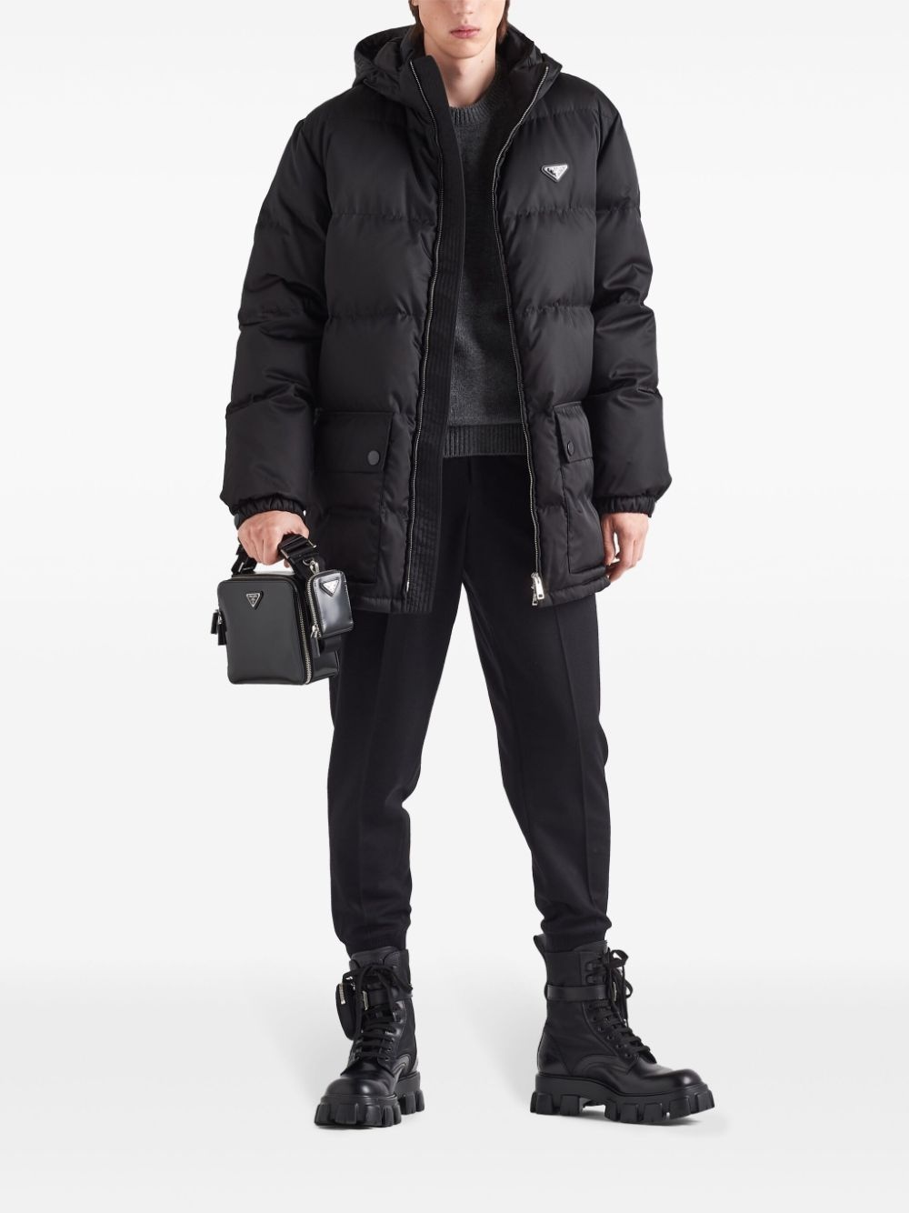 Re-Nylon down jacket - 2