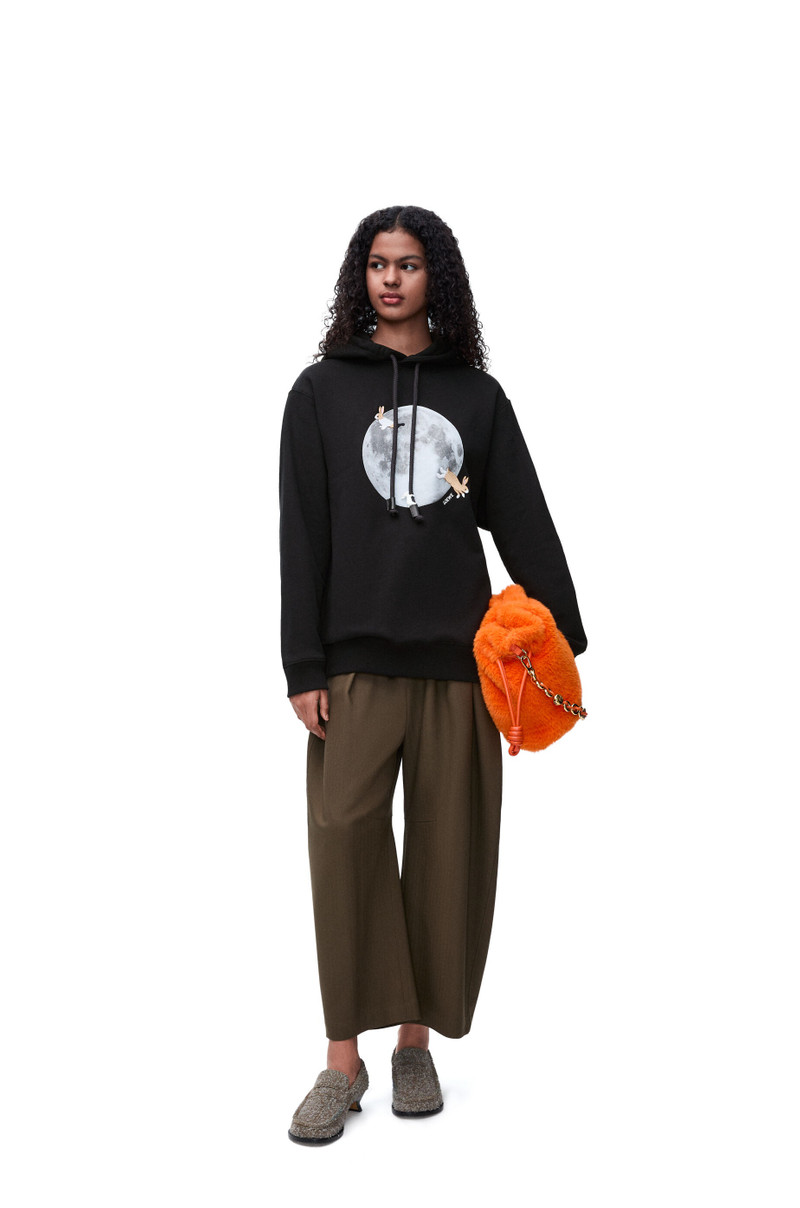 Loewe Relaxed fit hoodie in cotton outlook